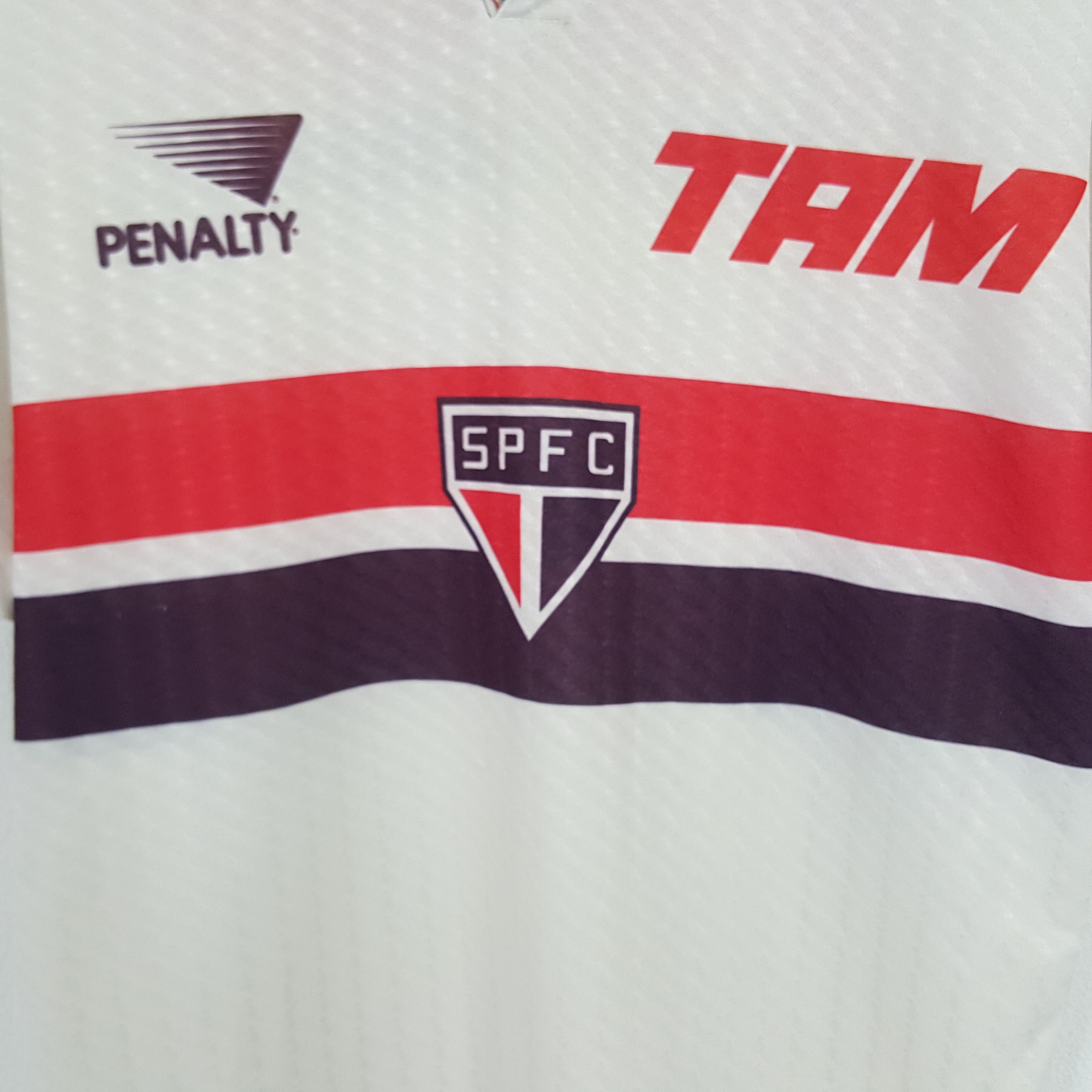 Penalty × Vintage Vintage 90's Sam Paolo Penalty Football Club Brazil Jersey Size US M / EU 48-50 / 2 - 4 Thumbnail