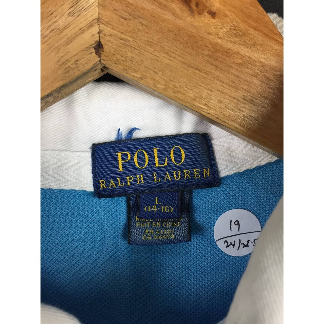 Polo Ralph Lauren × Vintage Vtg Polo Ralph Lauren Big Logo Rugby Polo Tee Youth L Size US M / EU 48-50 / 2 - 11 Thumbnail