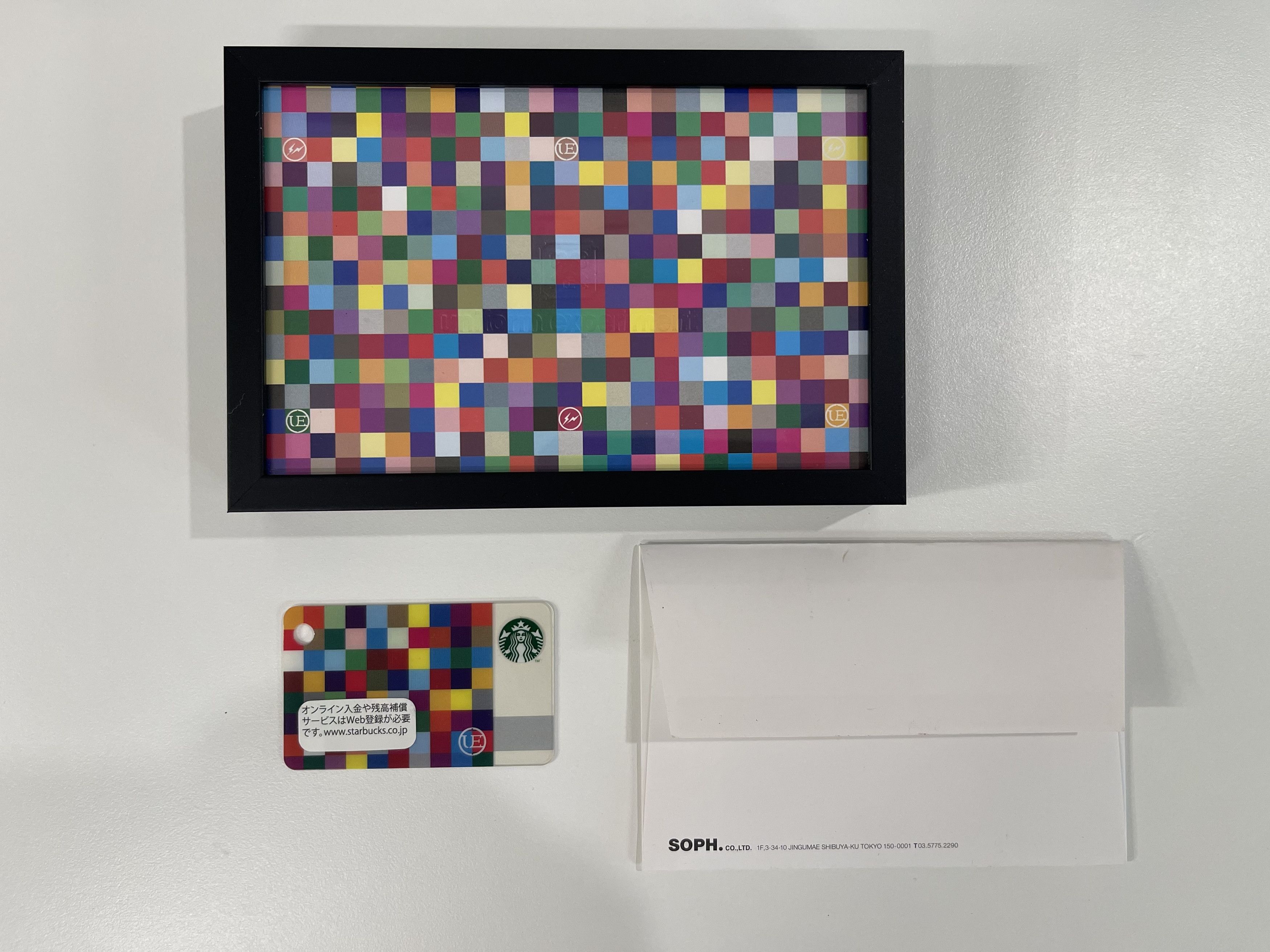 UE x Fragment Design x starbucks Postercards Card Set