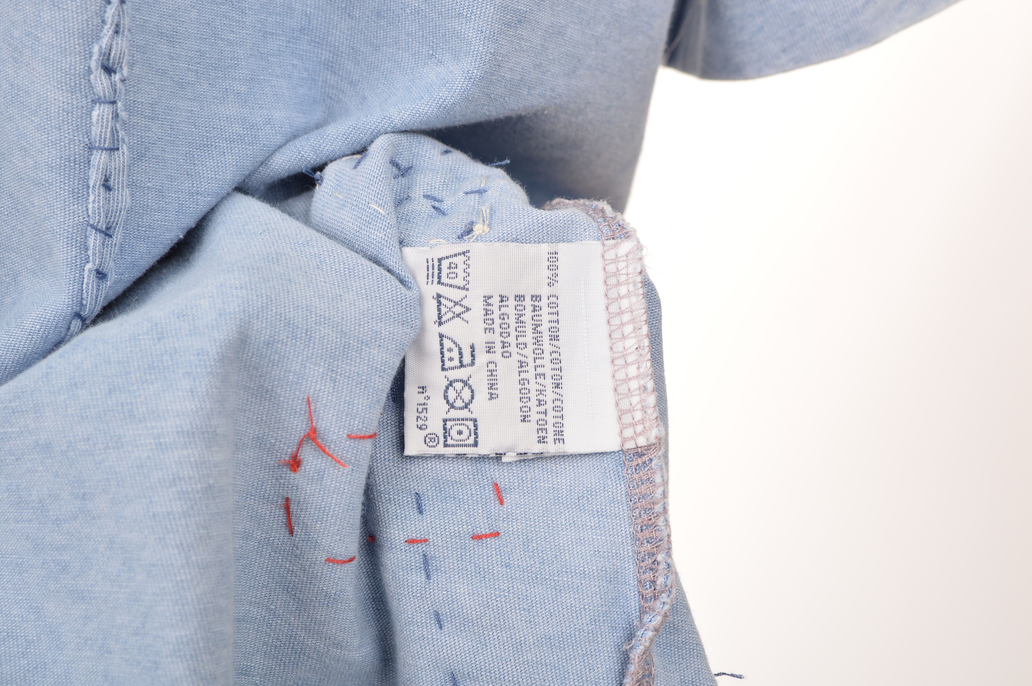 Polo Ralph Lauren Polo Ralph Lauren Vintage Patchwork Polo Shirt Size US XL / EU 56 / 4 - 6 Thumbnail