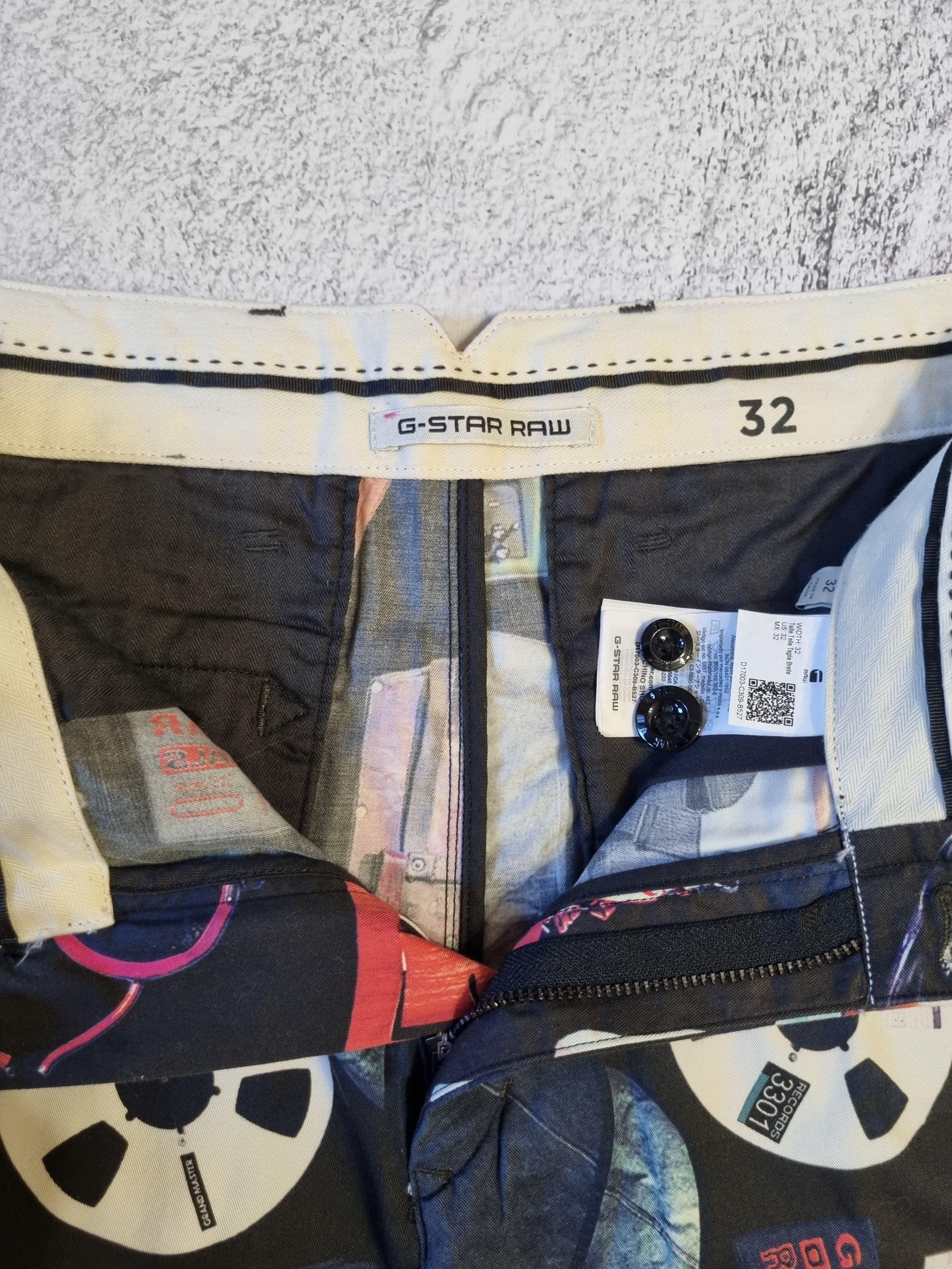 G-Star G-Star Raw Multiprint Vetar Chino Shorts Size US 32 / EU 48 - 10 Thumbnail