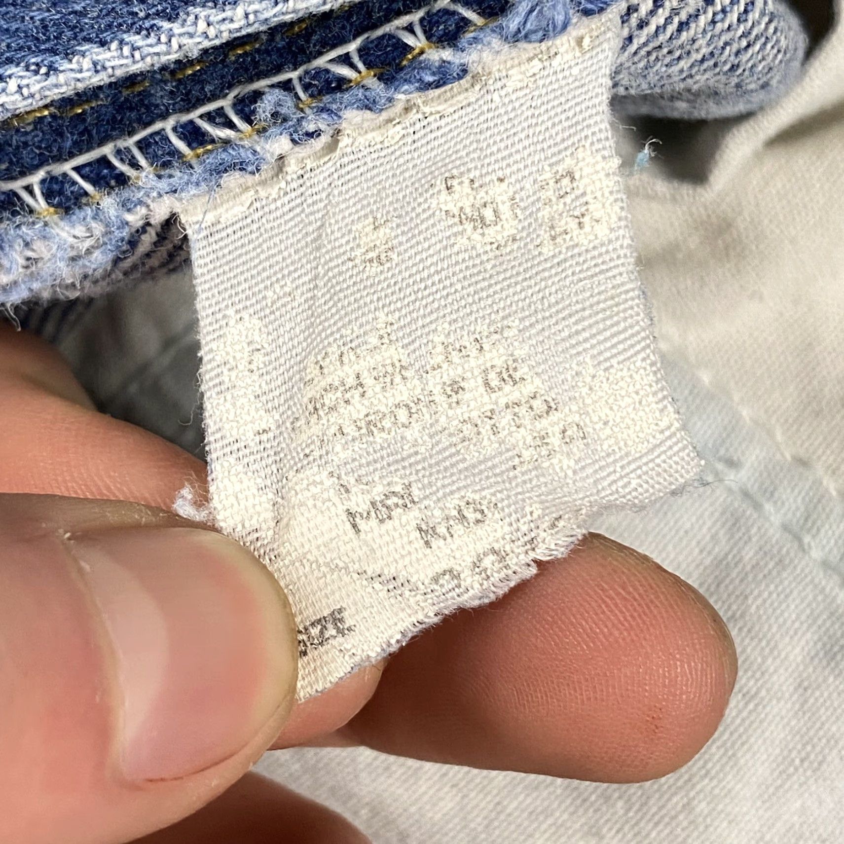 Lee VINTAGE LEE MEN'S STRAIGHT BLUE JEANS 36X31 MEDIUM WASH CLASSIC FIT COTTON美国 Size US 36 / EU 52 - 5 Thumbnail