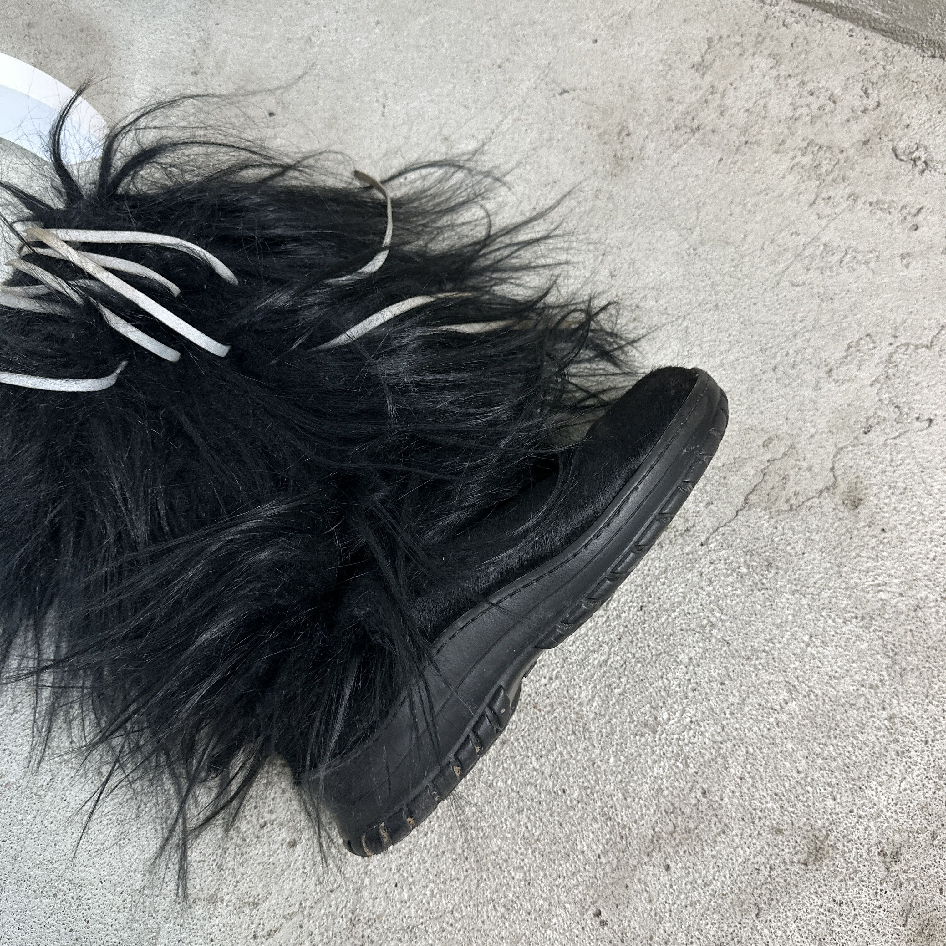 Vintage Horse Hair Opium Fur Boots Size US 7 / IT 37 - 9 Thumbnail