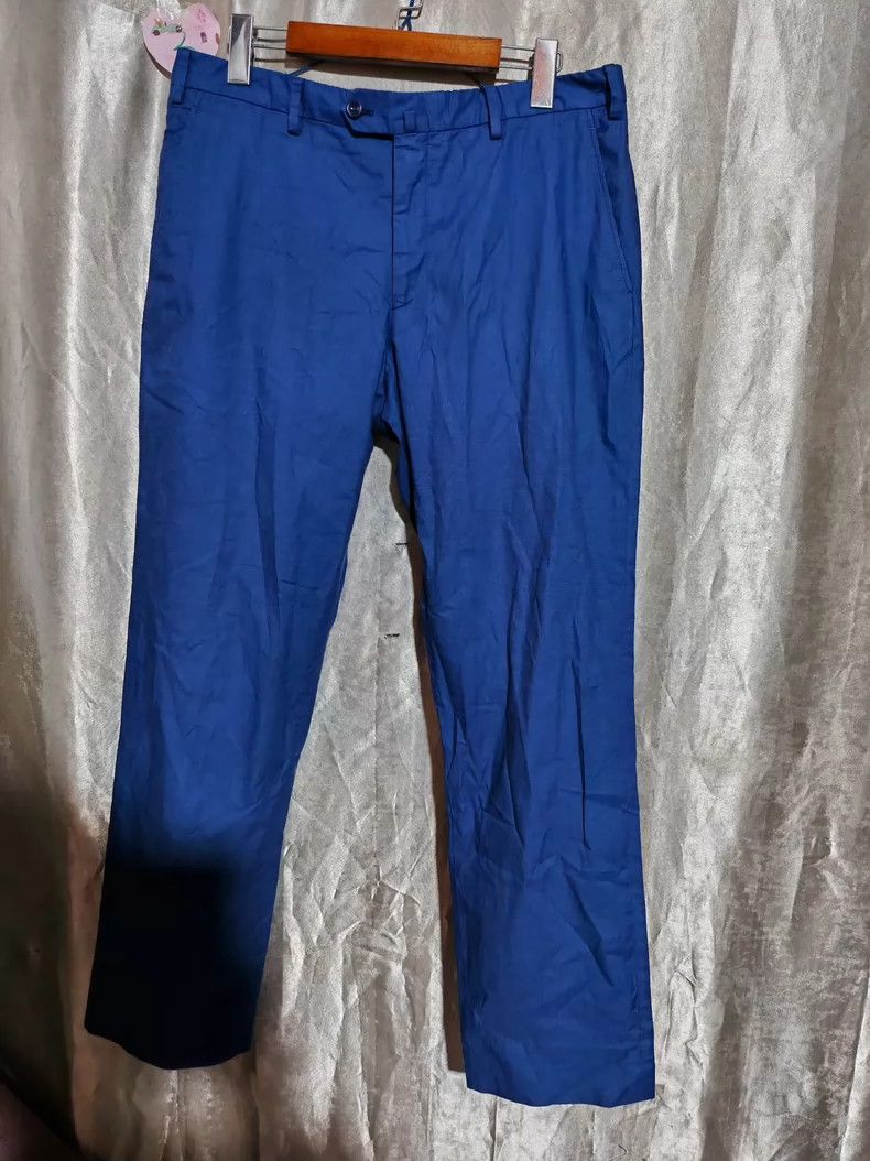 Loro Piana Loro Piana Men's Blue Casual Pants Size US 34 / EU 50 - 1 Thumbnail
