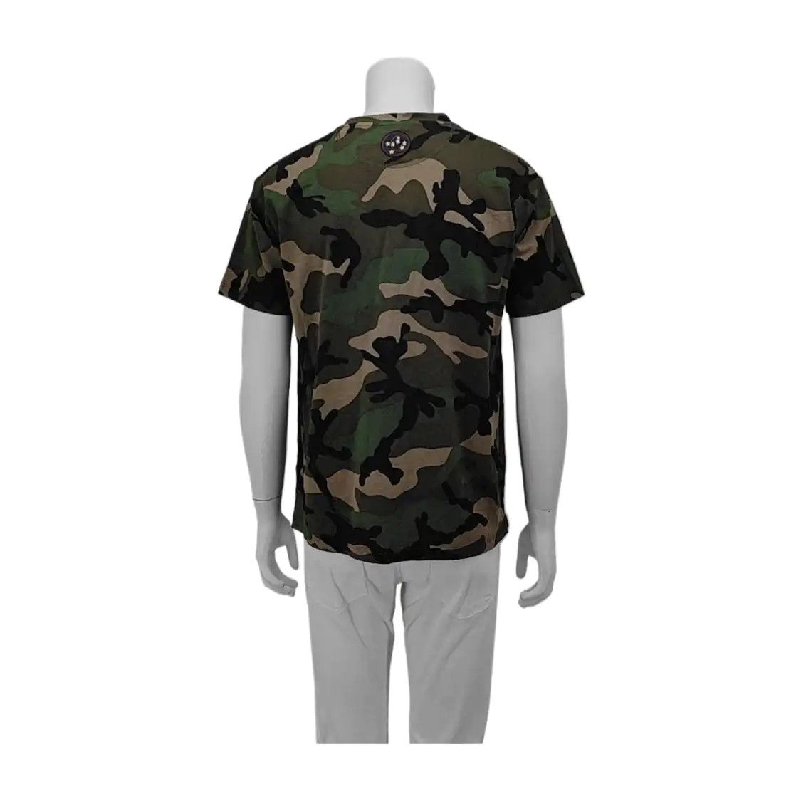 Valentino Valentino Camo Patch T-Shirt Size L Size US L / EU 52-54 / 3 - 1 Thumbnail