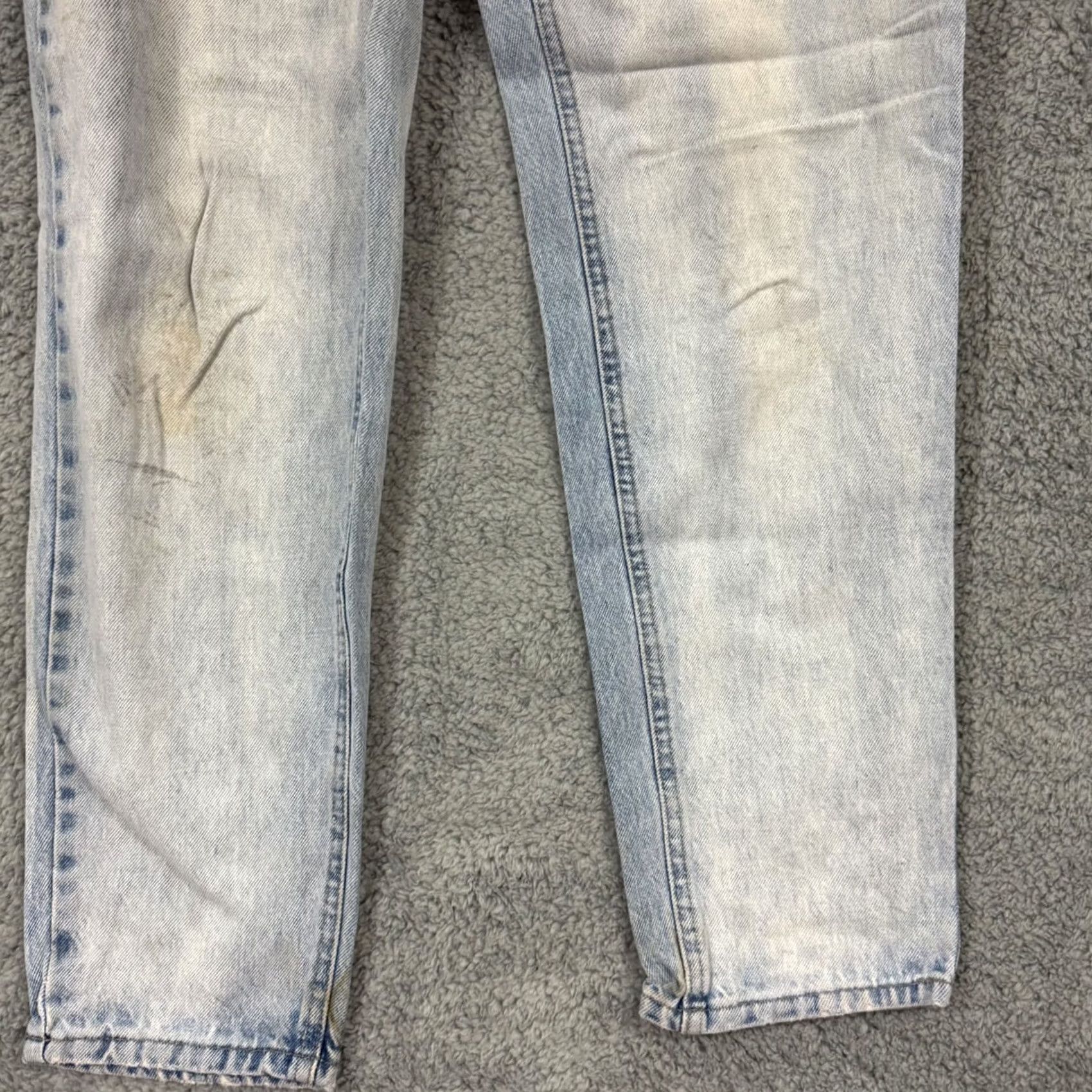 Denime VINTAGE Road Rags Jeans Womens 28x29 Straight Washed Denim Button Fly Skate Y2K Size 34" / US 12 / IT 48 - 3 Thumbnail