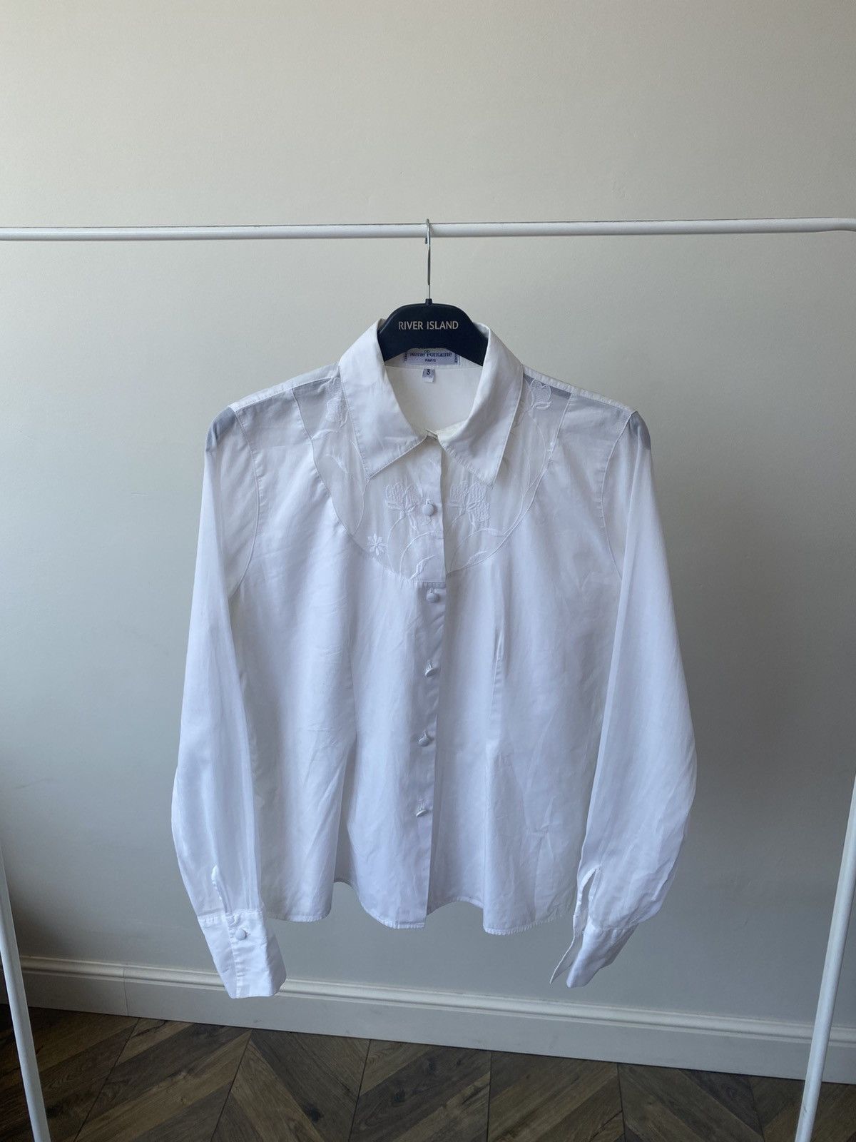 ANNE FONTAINE Vintage Anne Fontaine Paris womens button up shirt Size XS / US 0-2 / IT 36-38 - 1 Thumbnail