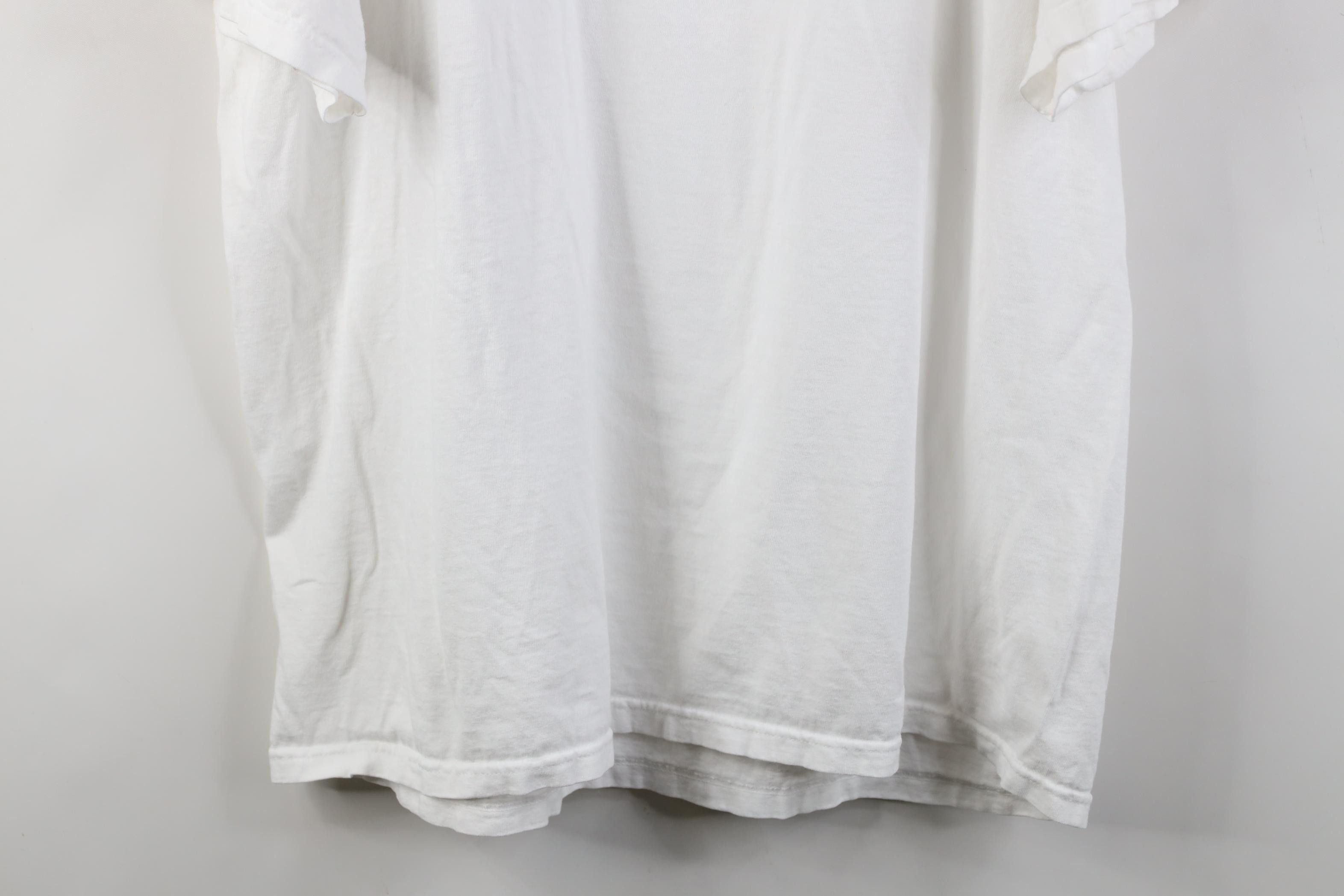 Nike Vintage 90s Nike Scott Mini Swoosh T-Shirt White Cotton USA Size US XL / EU 56 / 4 - 11 Thumbnail