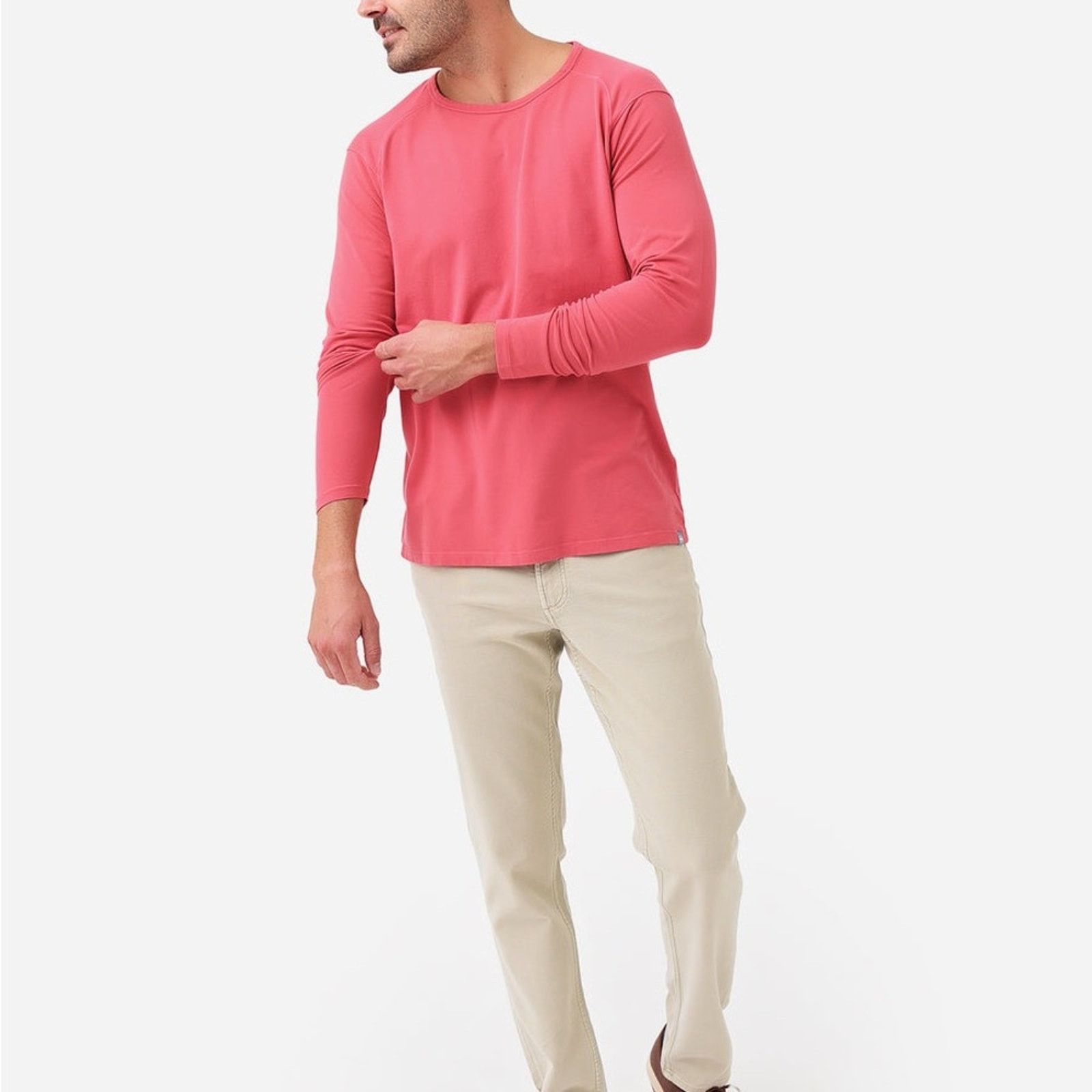 Peter Millar Peter Millar Crown Jersey Long Sleeve Crew Shirt Mens Medium Size US M / EU 48-50 / 2 - 2 Thumbnail