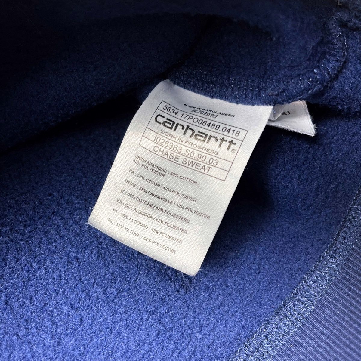 Carhartt × Carhartt Wip Carhartt WIP Chase Sweatshirt Size US XL / EU 56 / 4 - 5 Thumbnail