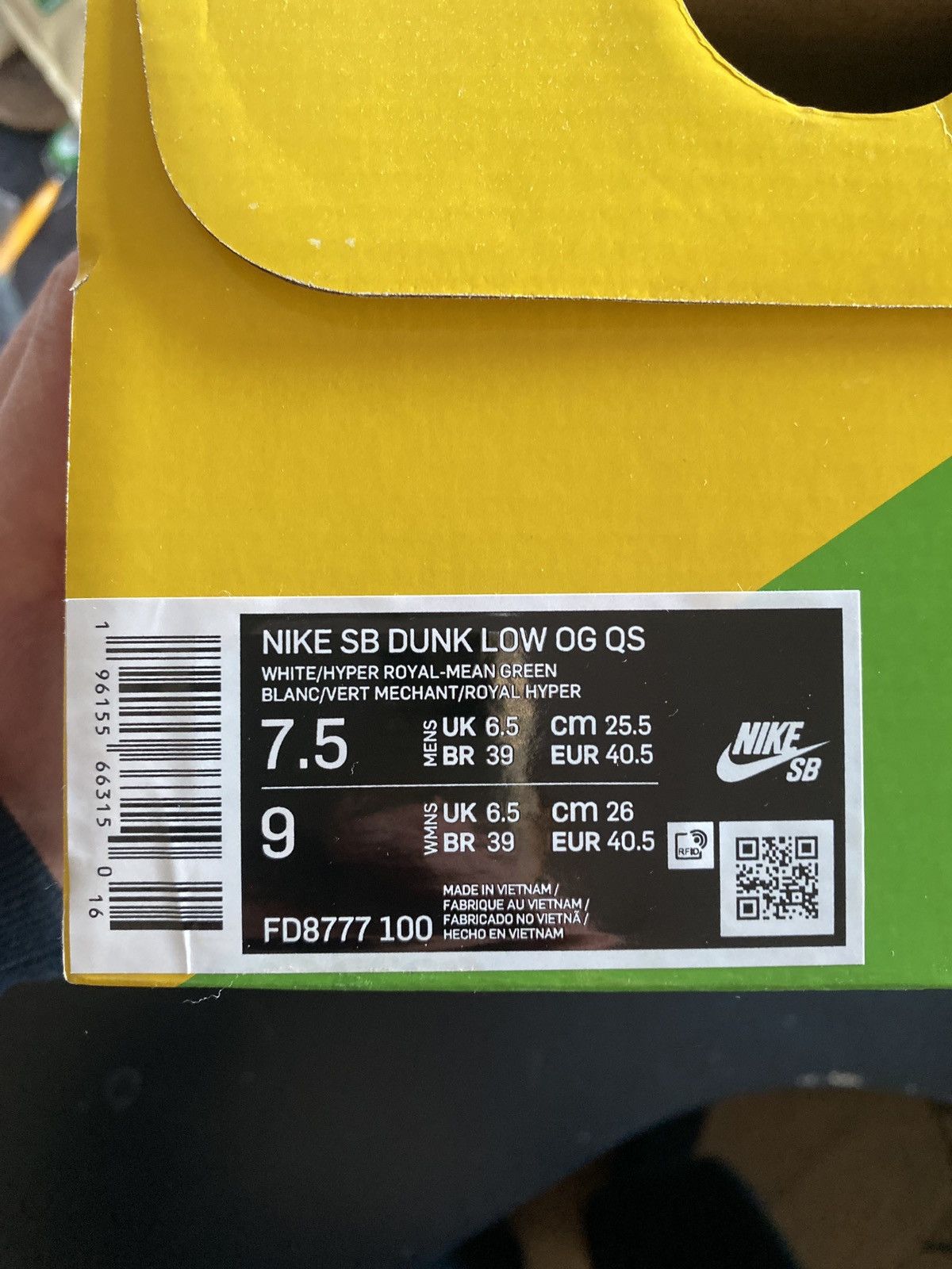 Nike × eBay Nike dunk SB x Ebay Size US 7.5 / EU 40-41 - 8 Thumbnail