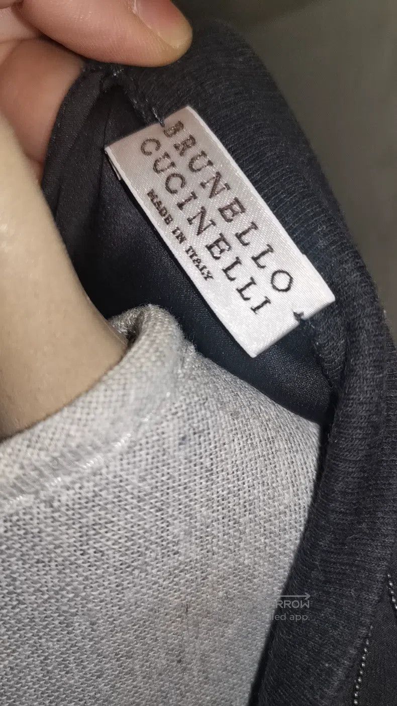 Brunello Cucinelli Brunello Cucinelli Silk T-Shirt Size S / US 4 / IT 40 - 2 Thumbnail