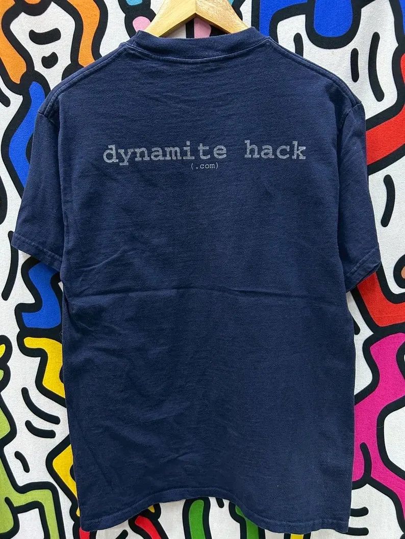 Vintage Vintage 2000 Dynamite Hack Band tshirt size M Size US M / EU 48-50 / 2 - 3 Thumbnail