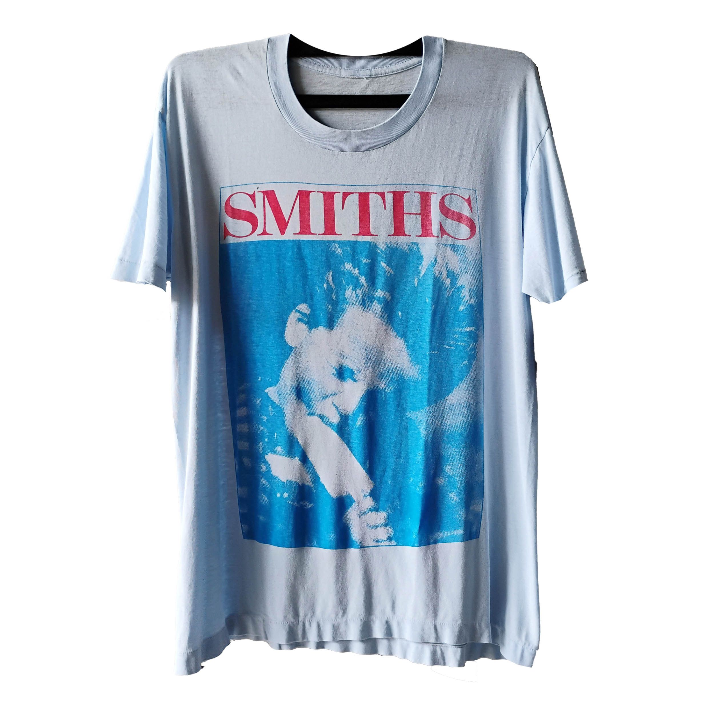 Band Tees The Smiths Popsicle MORRISSEY Single Stitch Medium WORN! Size US M / EU 48-50 / 2 - 2 Thumbnail