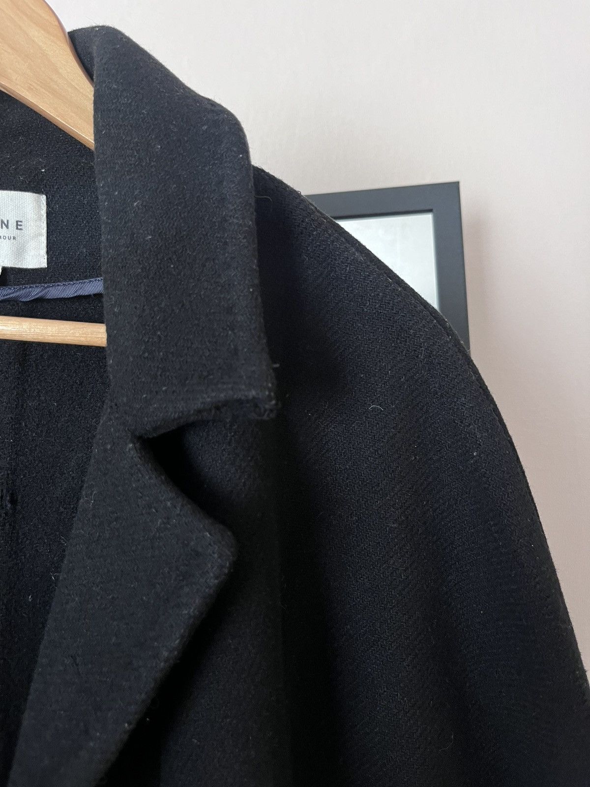 Sezane Sezane Wool Coat Black sz36 US4 Size S / US 4 / IT 40 - 7 Thumbnail