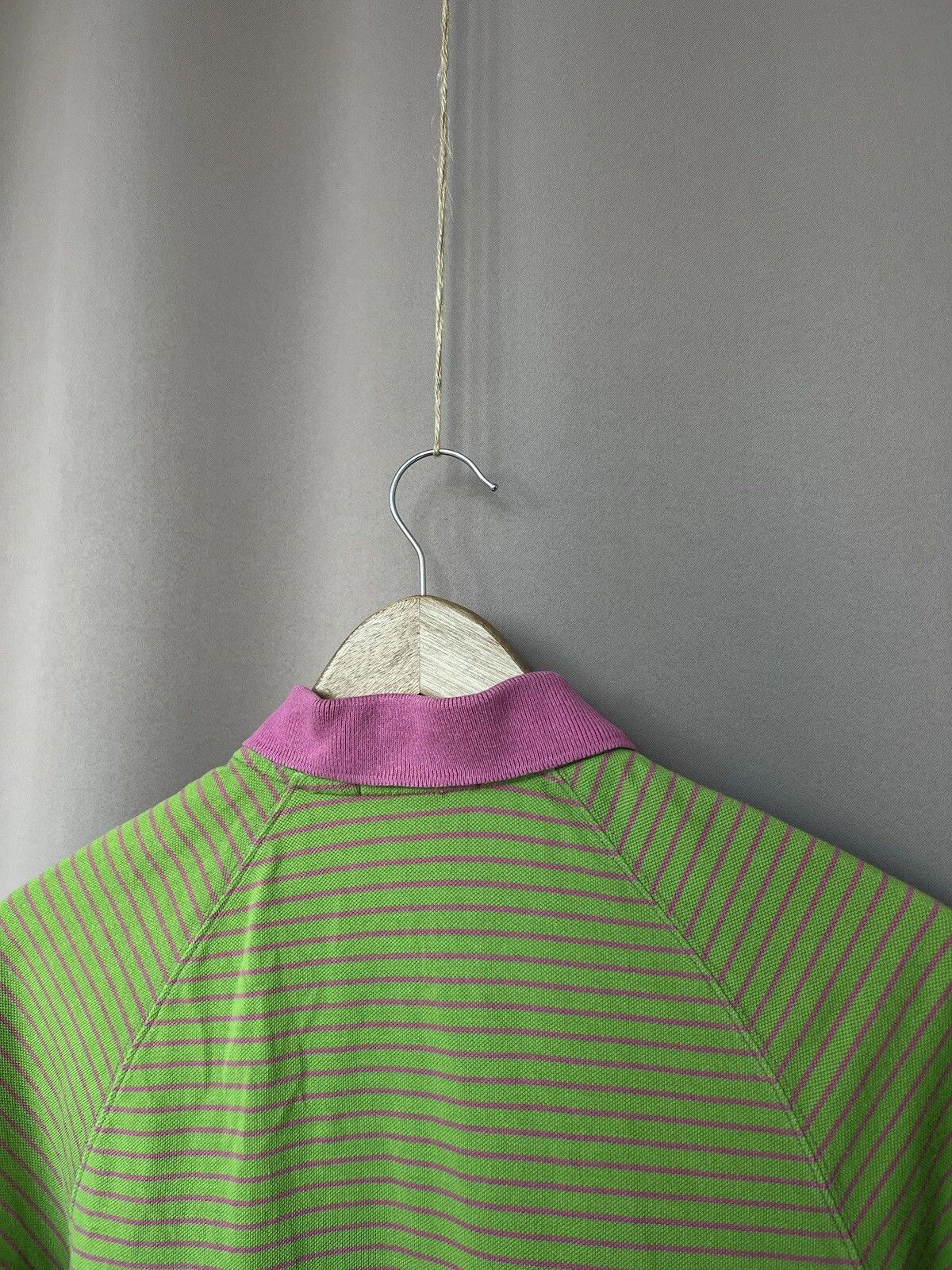Burberry Thomas Burberry Striped Polo Shirt Mens Size M Short Sleeve Size US M / EU 48-50 / 2 - 8 Thumbnail