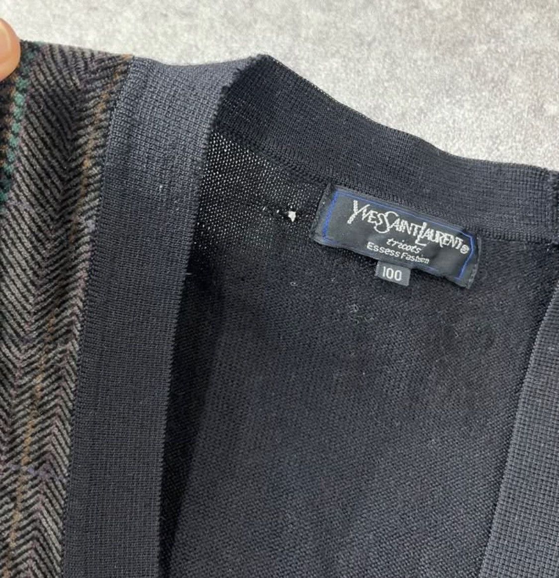 Yves Saint Laurent Vtg YSL cardigan Size US L / EU 52-54 / 3 - 4 Thumbnail