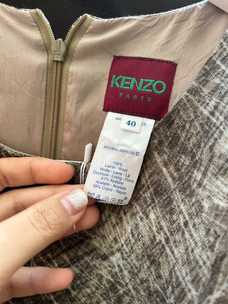 Kenzo Kenzo Knitted embroidery sleeveless set vintage vintage se Size XS / US 0-2 / IT 36-38 - 3 Thumbnail