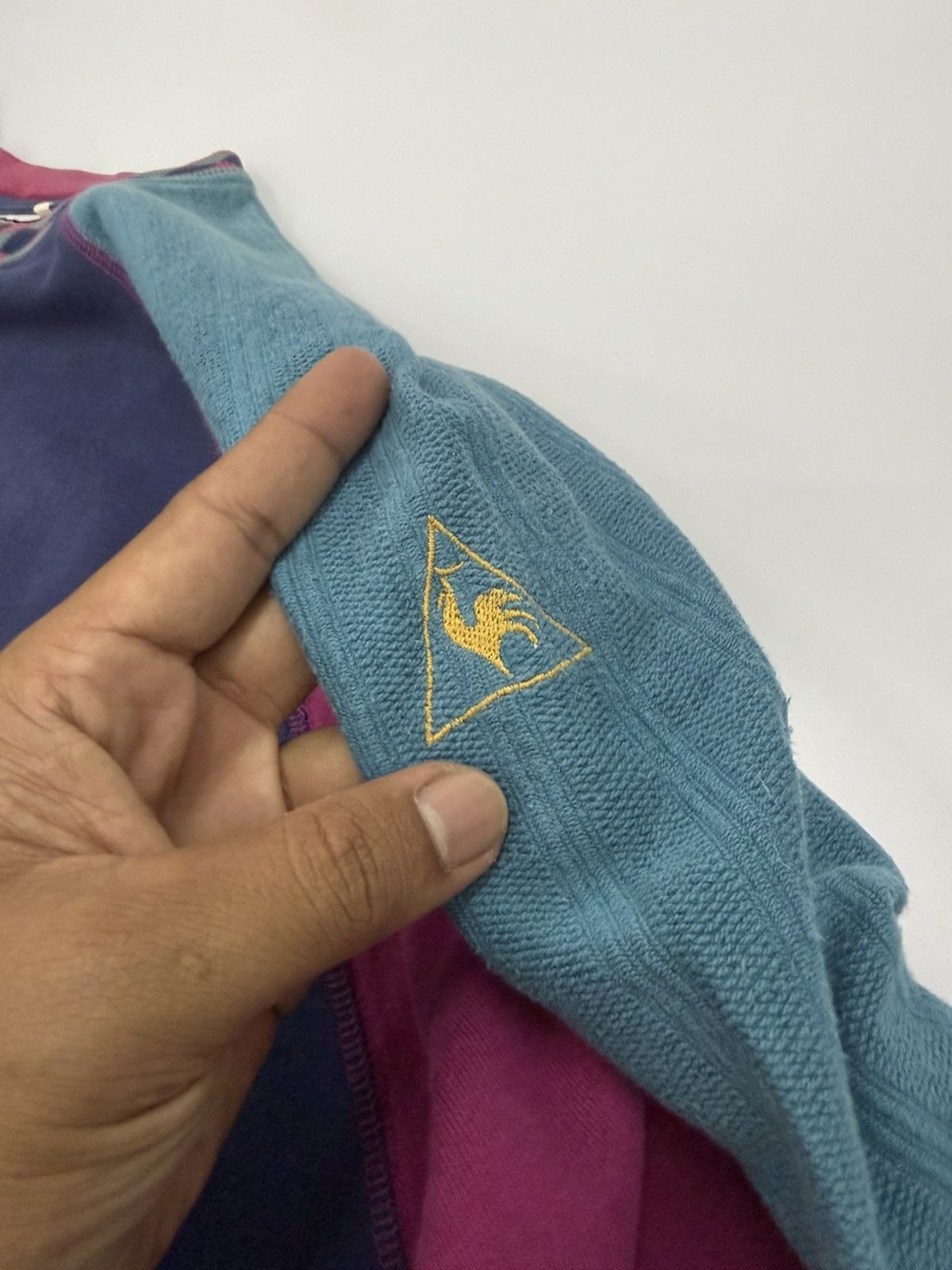 Le Coq Sportif 🔥 Vintage 90's Le Coq Sportif Grenoble Sport Sweatshirt Size US M / EU 48-50 / 2 - 7 Thumbnail