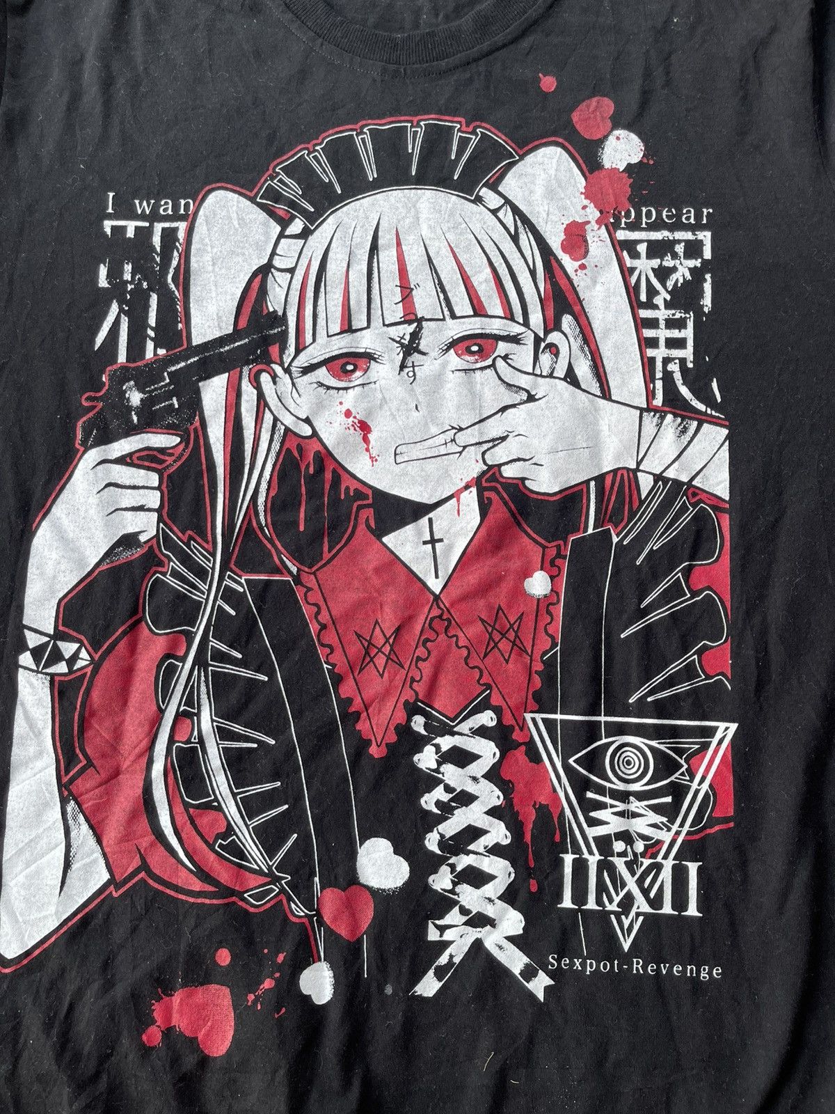 Sex Pot ReVeNGe Anime-Style Character Graphic Sexpot-Revenge Shirt Tee Size XL / US 12-14 / IT 48-50 - 18 Thumbnail