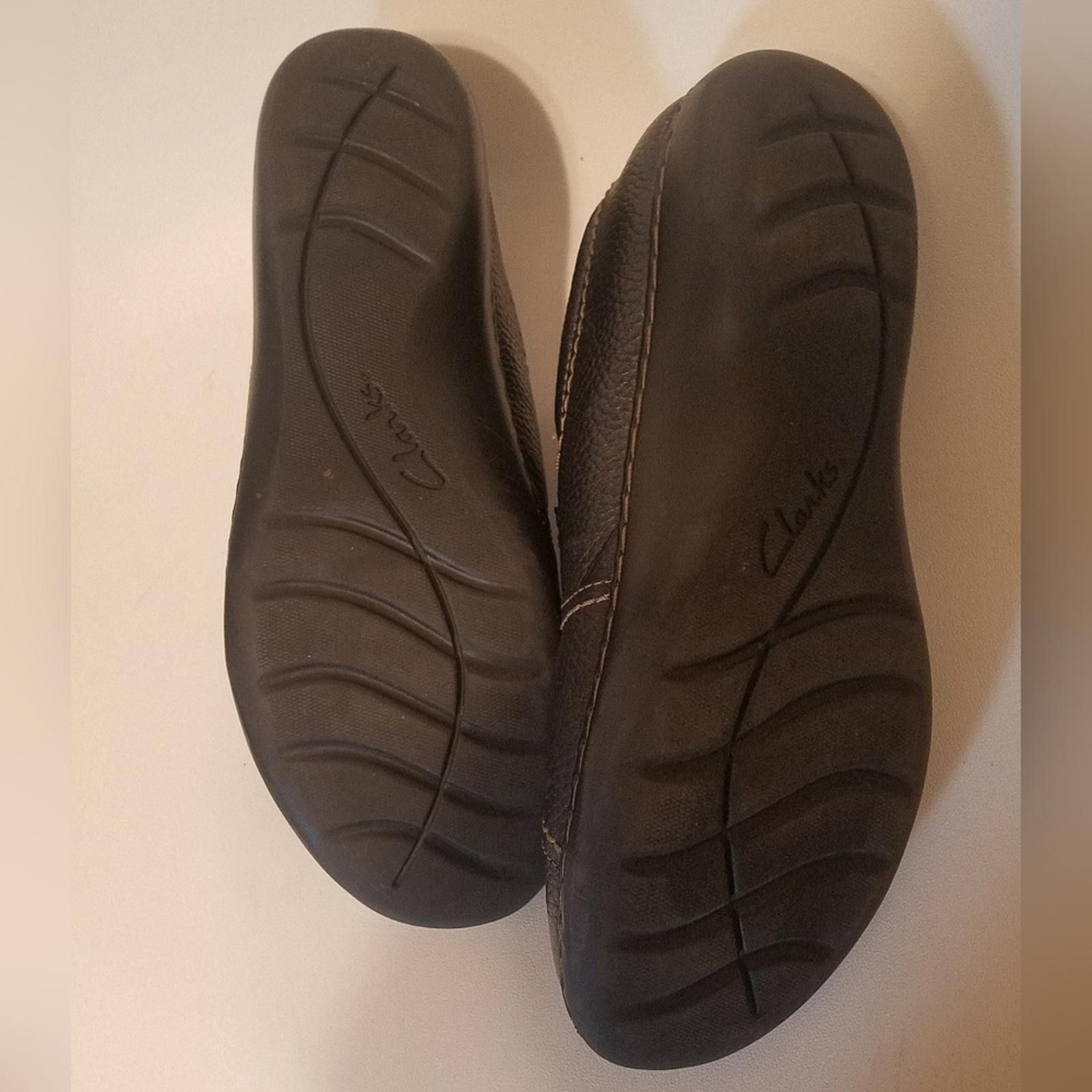 Clarks Clark's Soft Cushion Black Casual Shoes Size 10 Size US 10 / IT 40 - 4 Thumbnail
