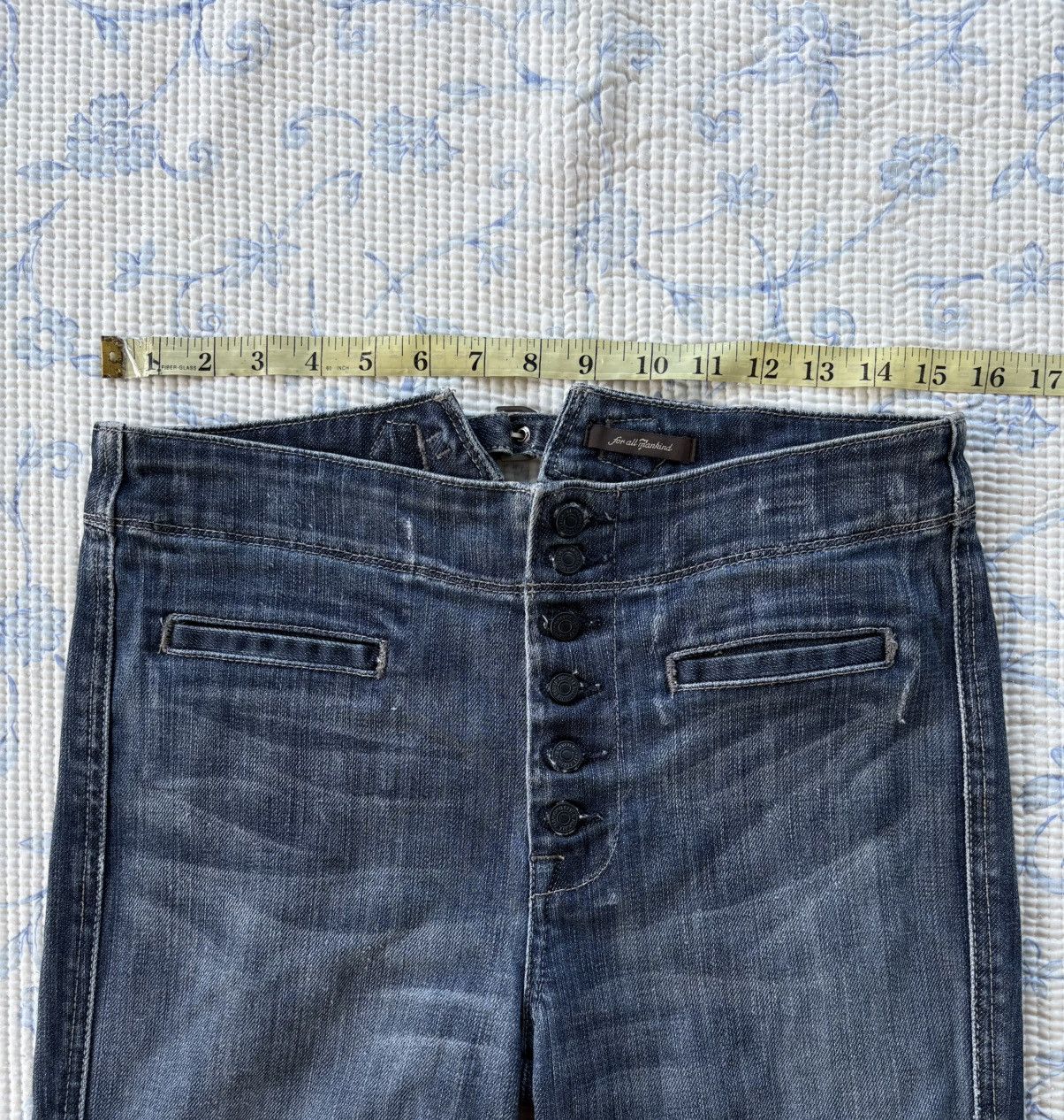 Other Seven For All Mankind Buckle Detail Bootcut Flare Rare Size US 29 - 2 Thumbnail