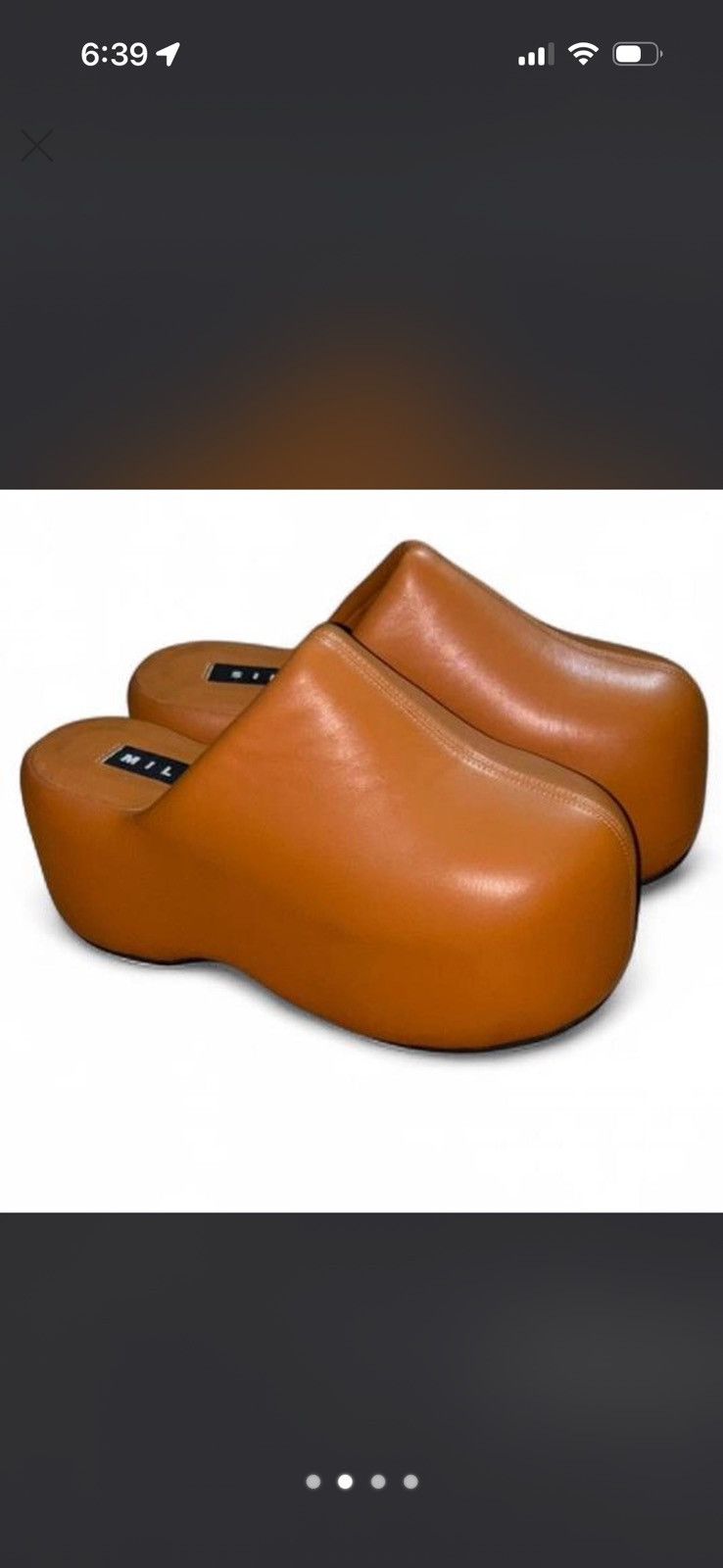 Simon Miller Simon miller leather platform bubble clog’s size 7 Size US 7 / IT 37 - 4 Thumbnail