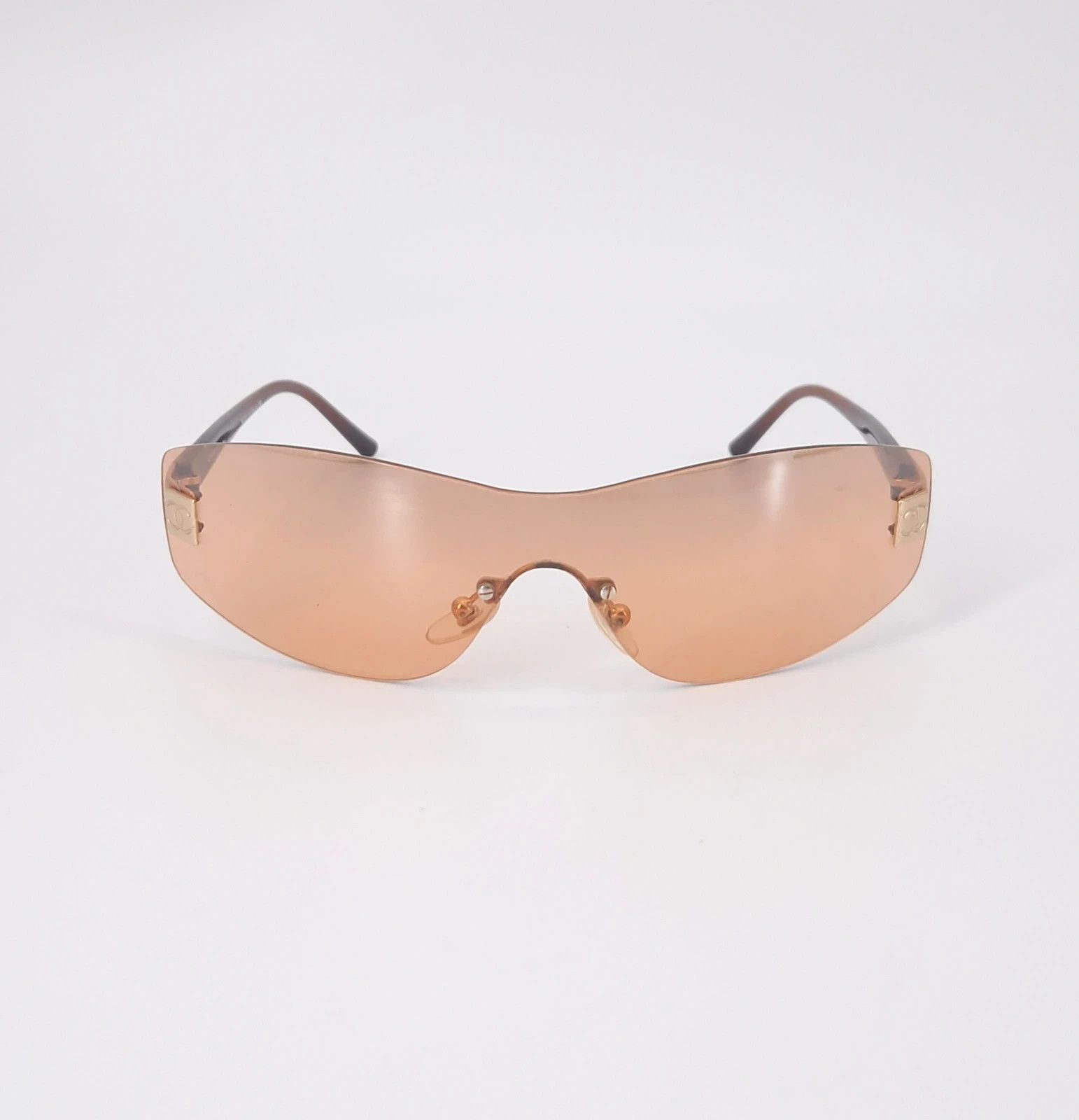 Chanel Chanel Blade Runner CC Sunglasses Size ONE SIZE - 1 Thumbnail