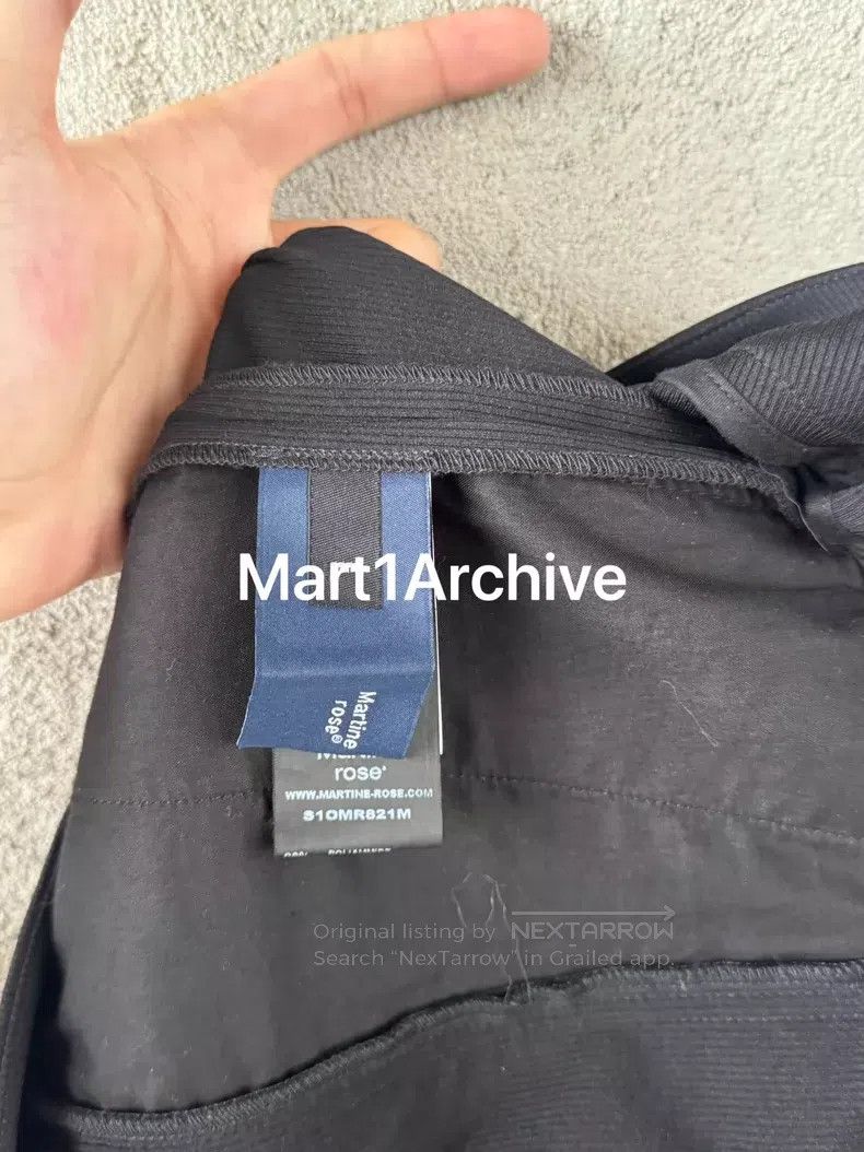 Martine Rose Martine Rose size L Double-zip twill dress pants Size US 27 - 6 Thumbnail