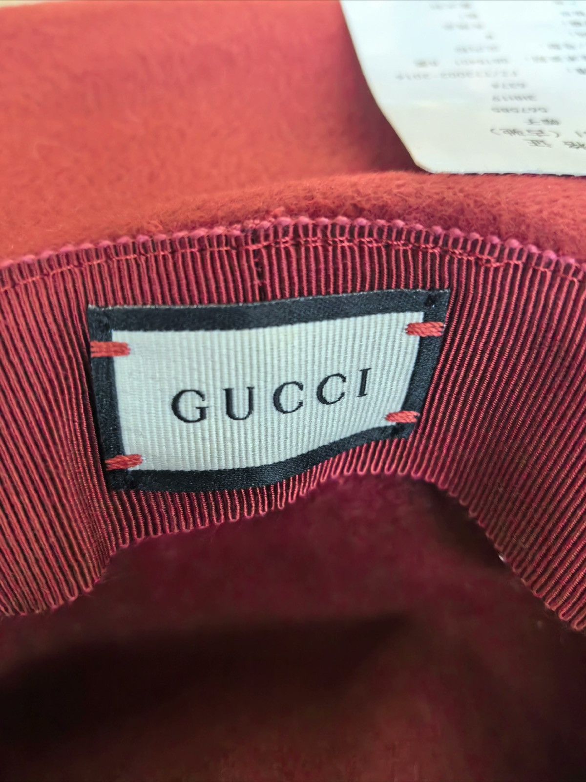 Gucci GUCCI FELT FEDORA HAT Size ONE SIZE - 7 Thumbnail