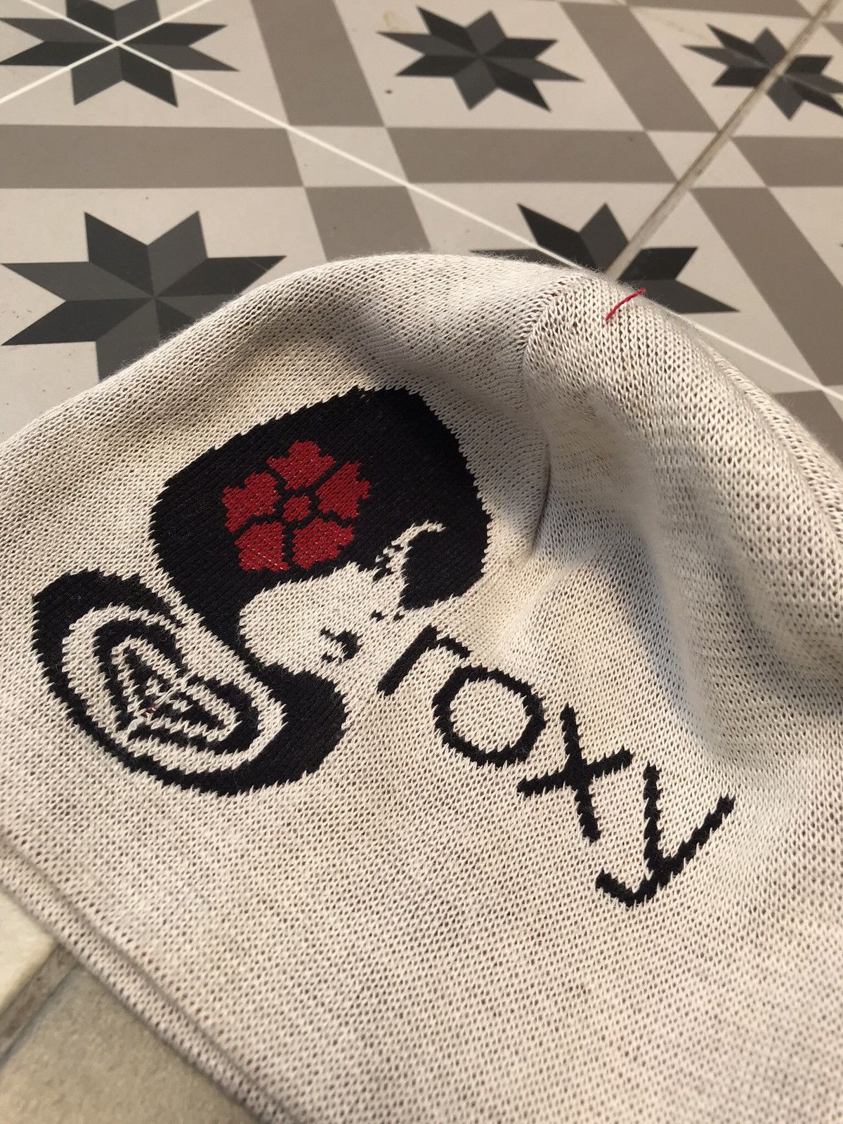 Quicksilver × Vintage VINTAGE ROXY SNOWCAP BEANIE CAP HAT BY QUICKSILVER Size ONE SIZE - 9 Thumbnail
