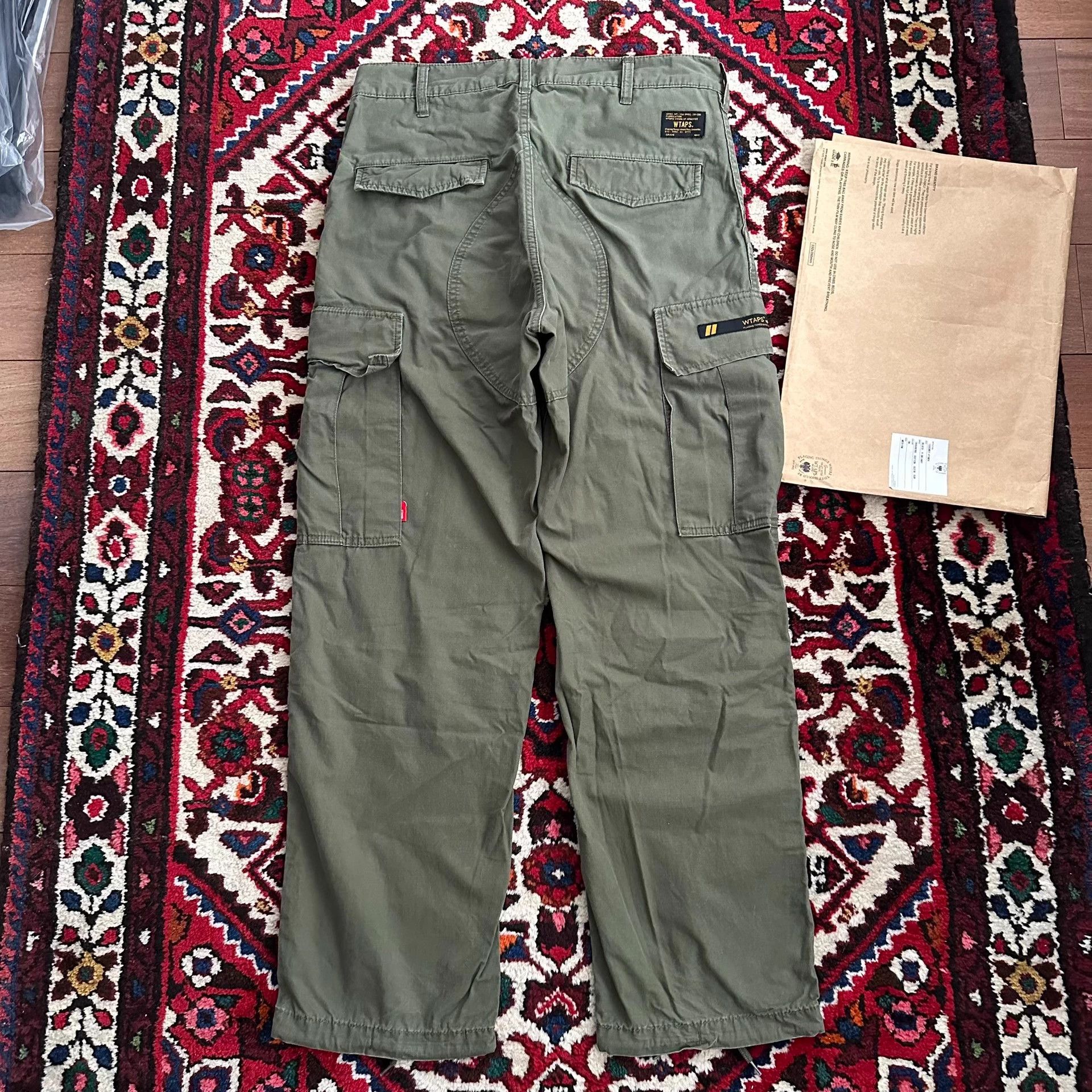 Wtaps WTAPS 16AW Jungle Stock Olive Drab Cargo Pants M Size US 33 - 2 Thumbnail