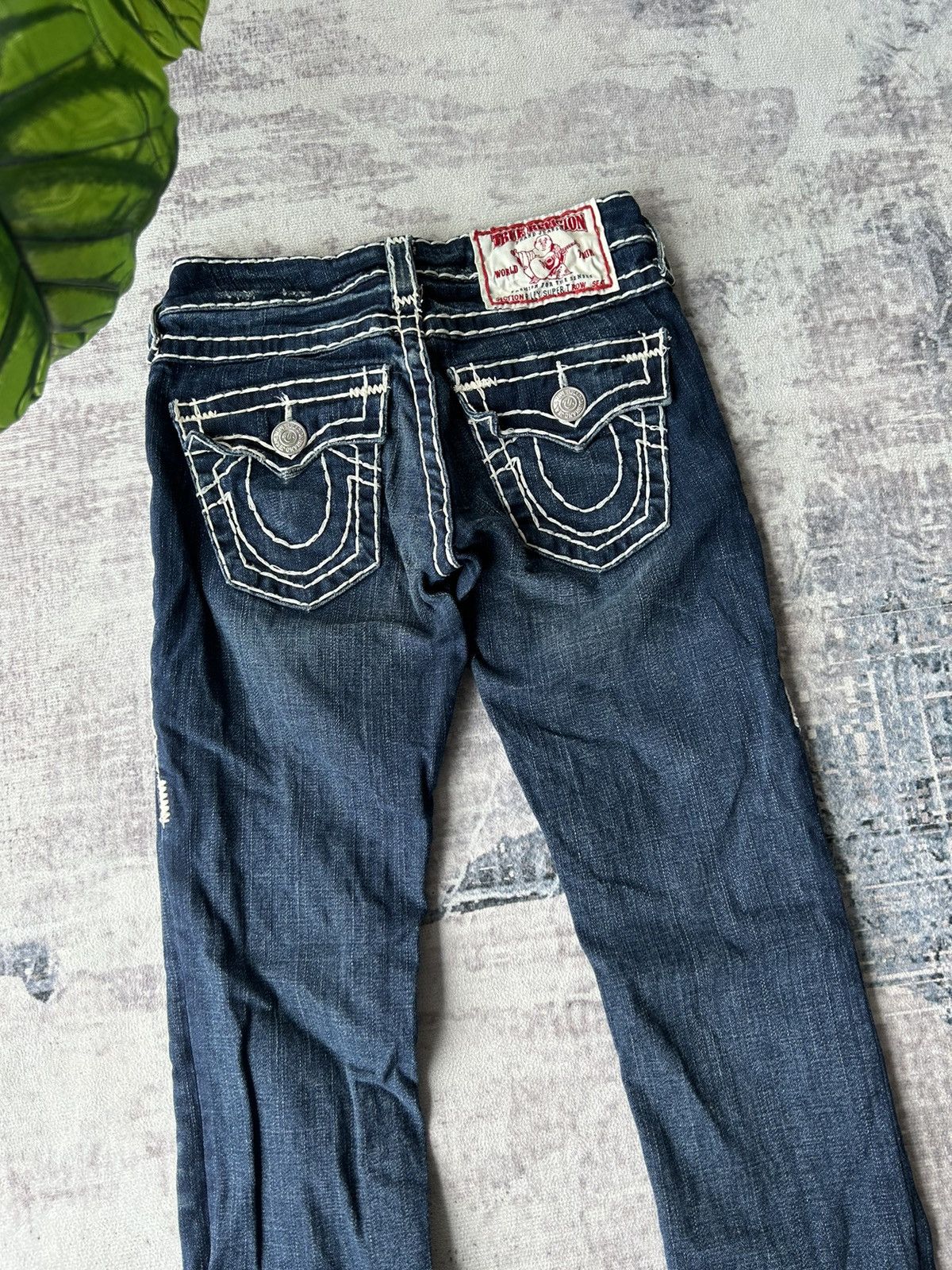 True Religion True Religion Thick Thread Jeans Size 26" / US 2 / IT 38 - 9 Thumbnail