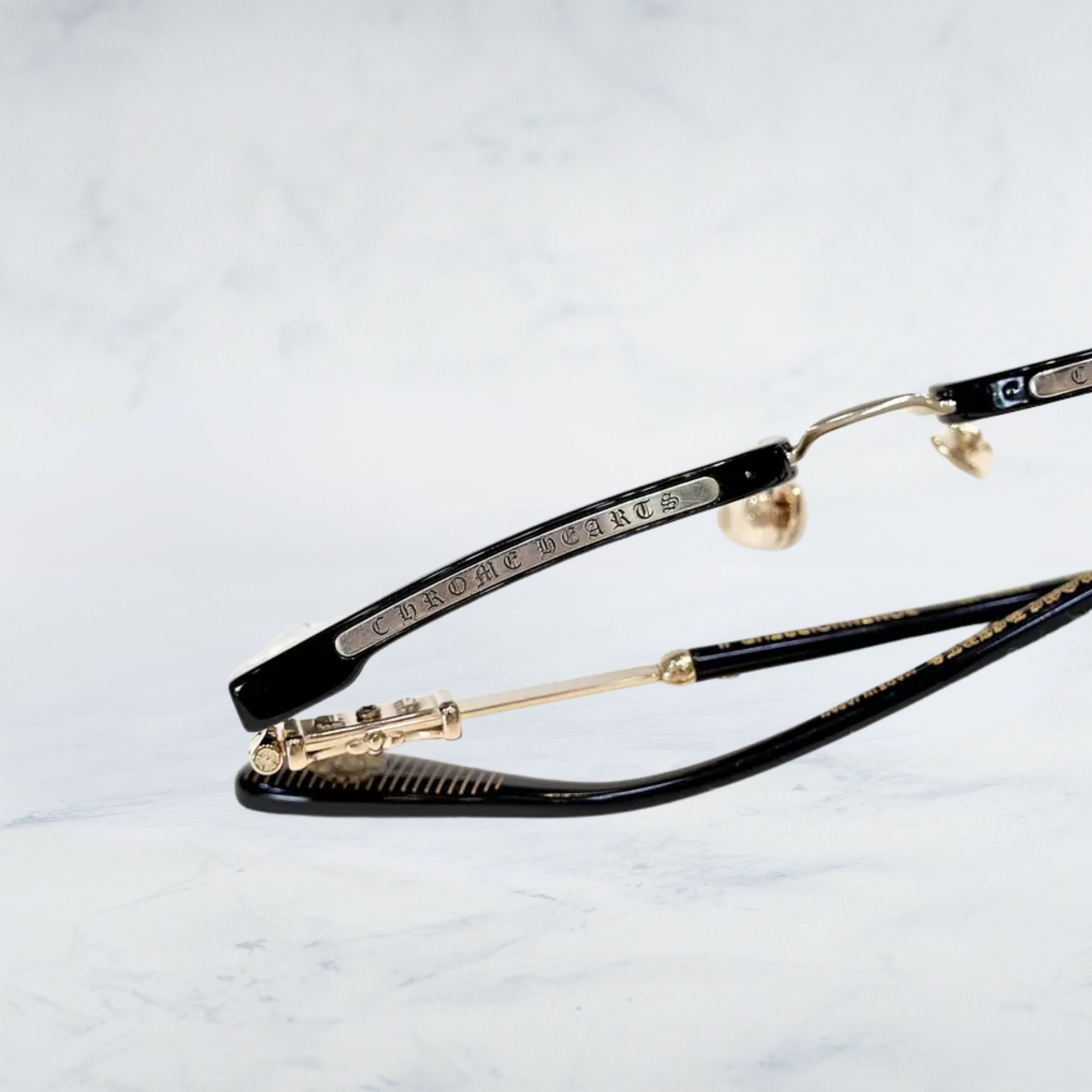 Chrome Hearts CHROME HEARTS BONENNOISSEUR II Black/Gold Plated Size ONE SIZE - 3 Thumbnail