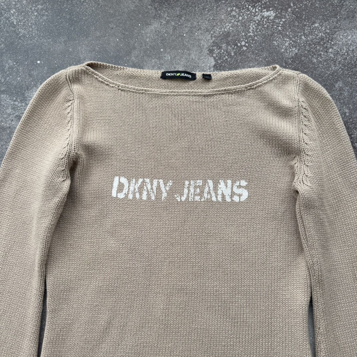 DKNY × Vintage DKNY Vintage Y2K Flared Sleeve Sweater Size M / US 6-8 / IT 42-44 - 5 Thumbnail