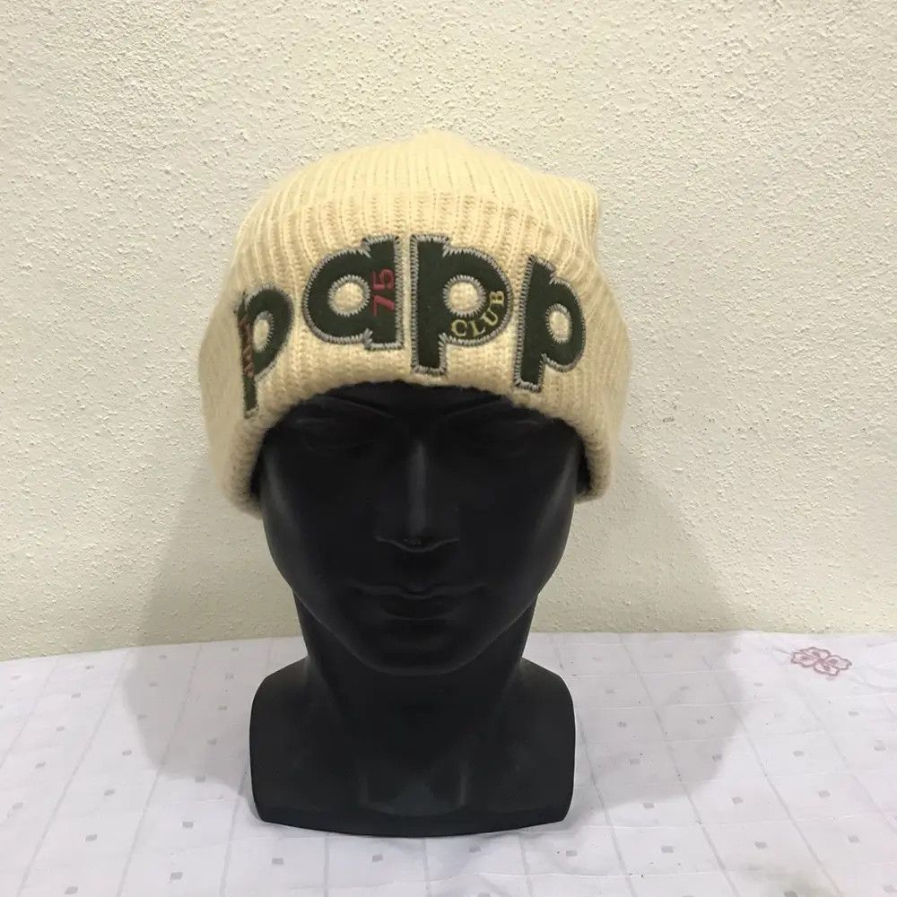 Japanese Brand PAPP Spellout Beanie Hat