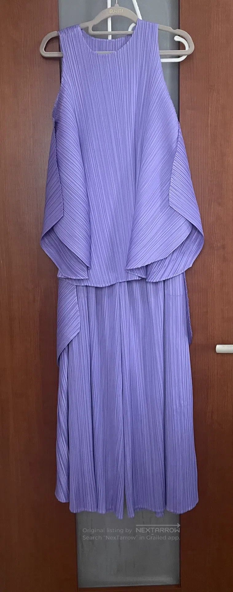 Issey Miyake Issey Miyake Purple Tank Top Size L / US 10 / IT 46 - 1 Thumbnail