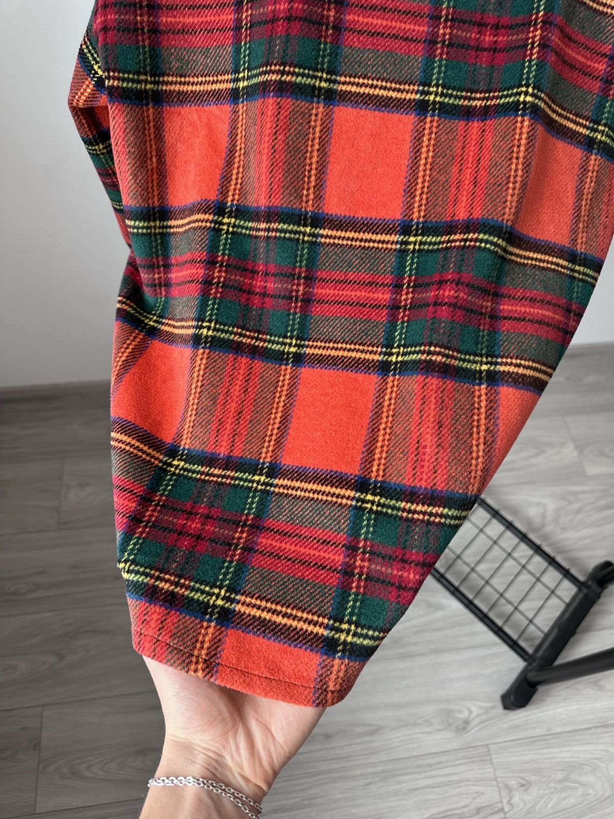 Billionaire Boys Club Billionaire Boys Club Logo Red Checked Flannel Shirt Jacket Size US M / EU 48-50 / 2 - 14 Thumbnail