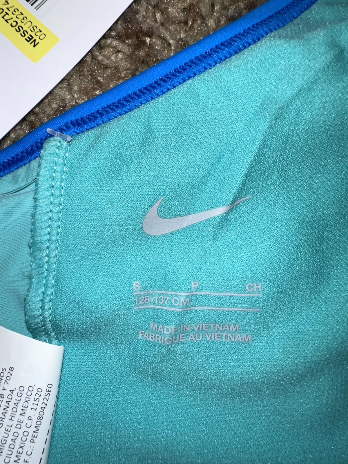 Nike Nike Essential Big Kids' (Girls') T-Crossback Tankini Set Size ONE SIZE - 11 Thumbnail