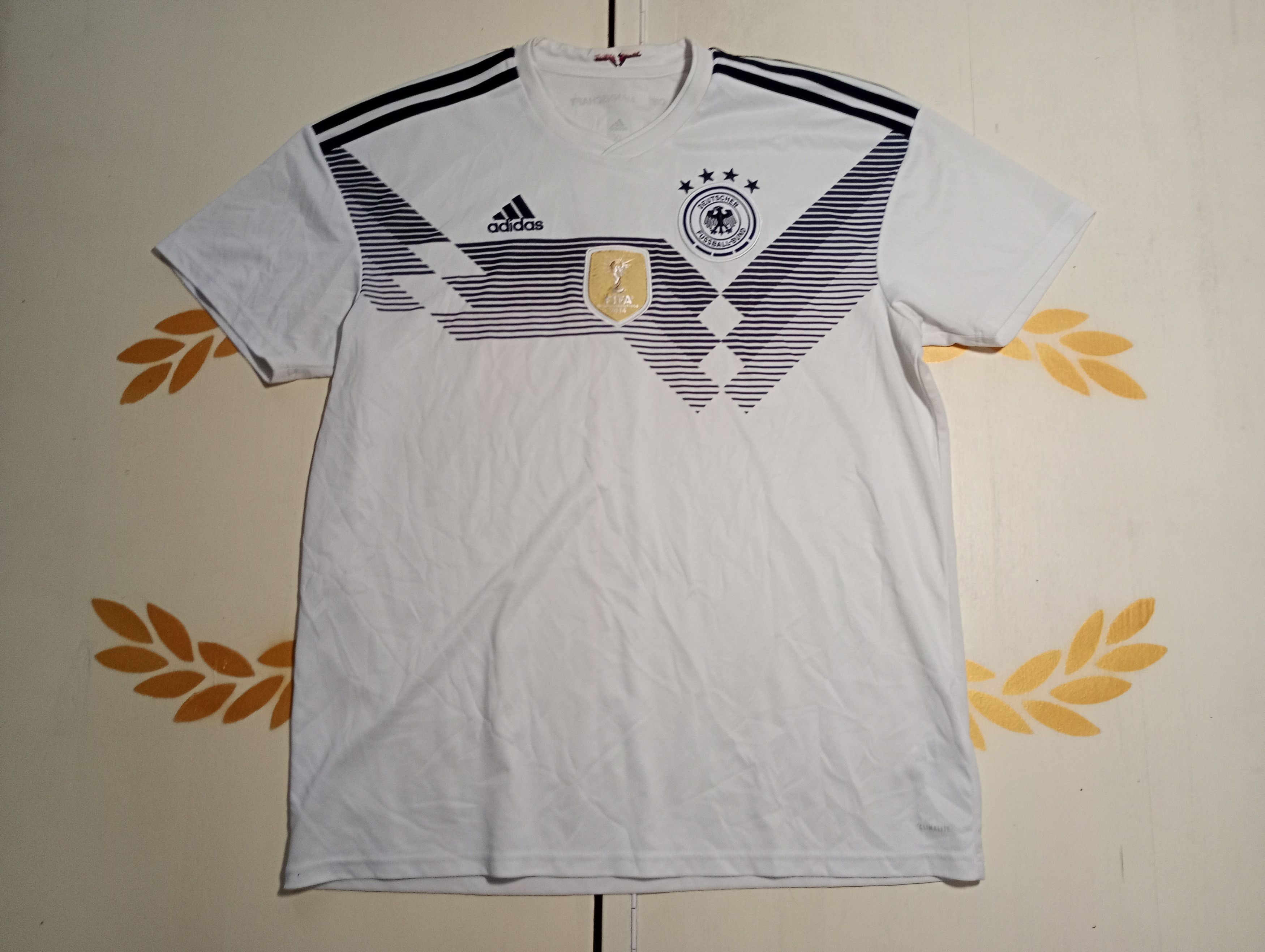 Adidas Adidas Germany Home Jersey 2017-2018 Size US XL / EU 56 / 4 - 1 Thumbnail