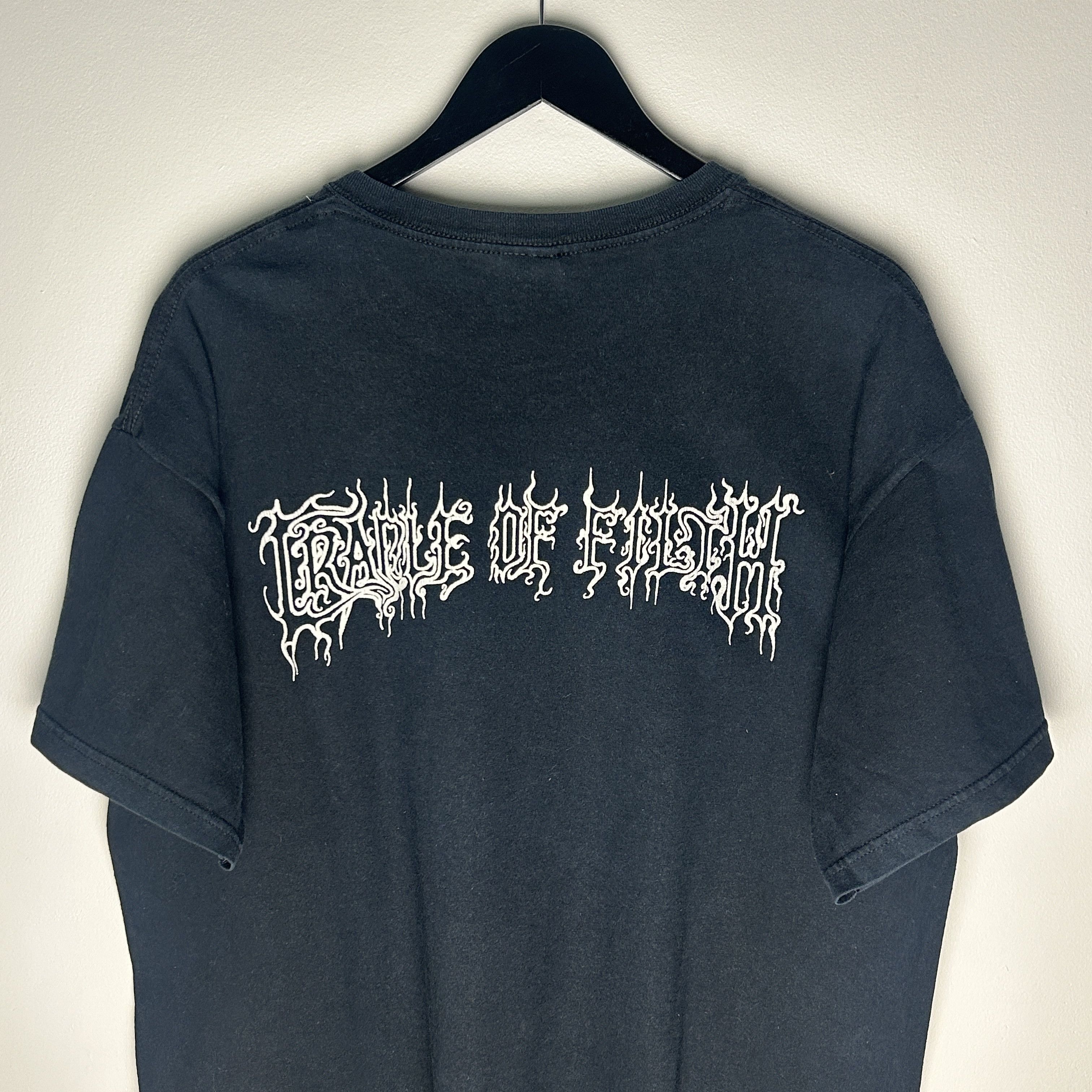 Band Tees Vintage Cradle Of Filth Band T-shirt Size US XL / EU 56 / 4 - 4 Thumbnail