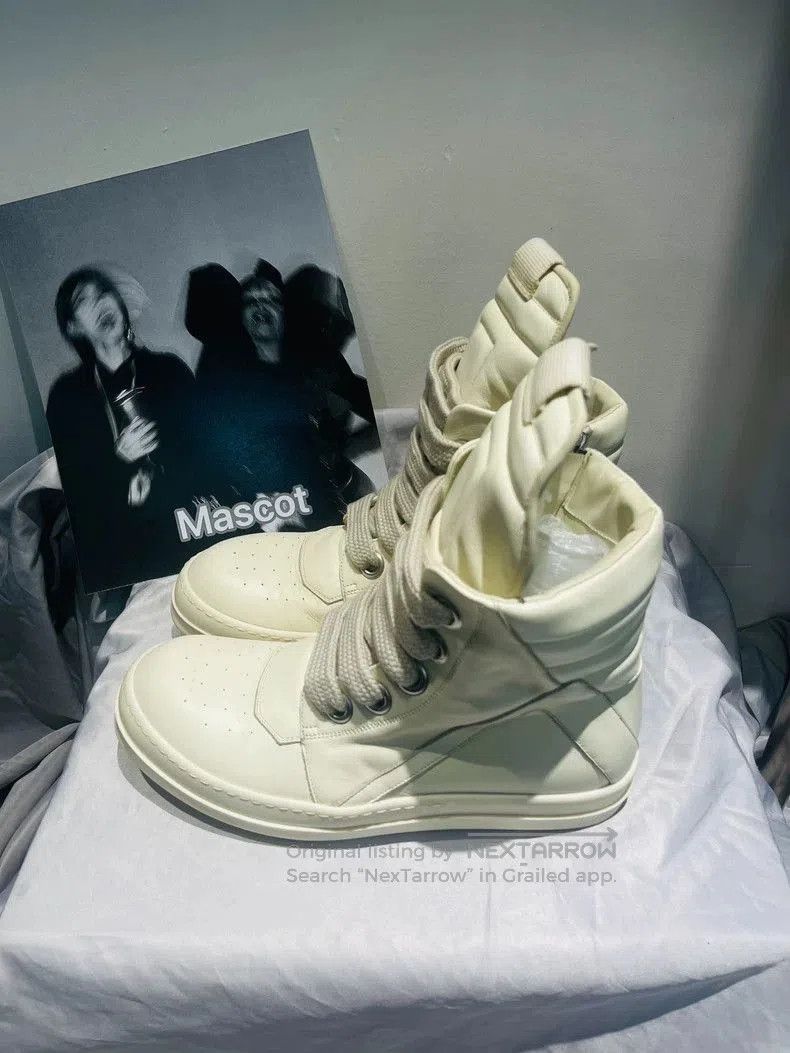 Rick Owens Rick Owens High. Size US 10 / EU 43 - 2 Thumbnail