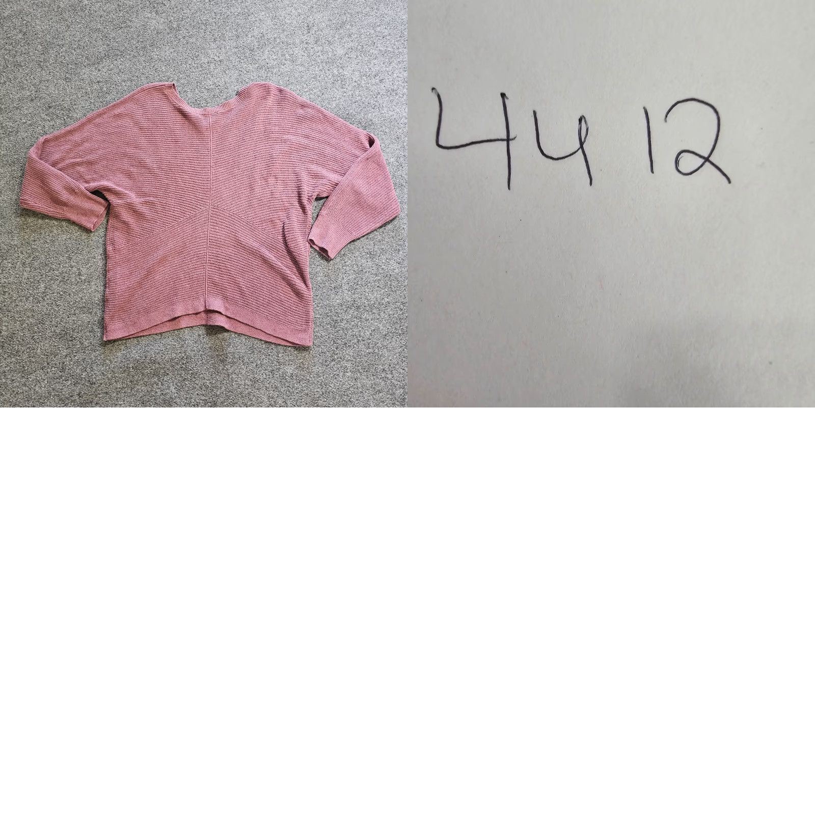 J. Jill J Jill Sweater Women Medium Petite Pink Boxy Ribbed Round Neck Casual Career Size M / US 6-8 / IT 42-44 - 8 Thumbnail
