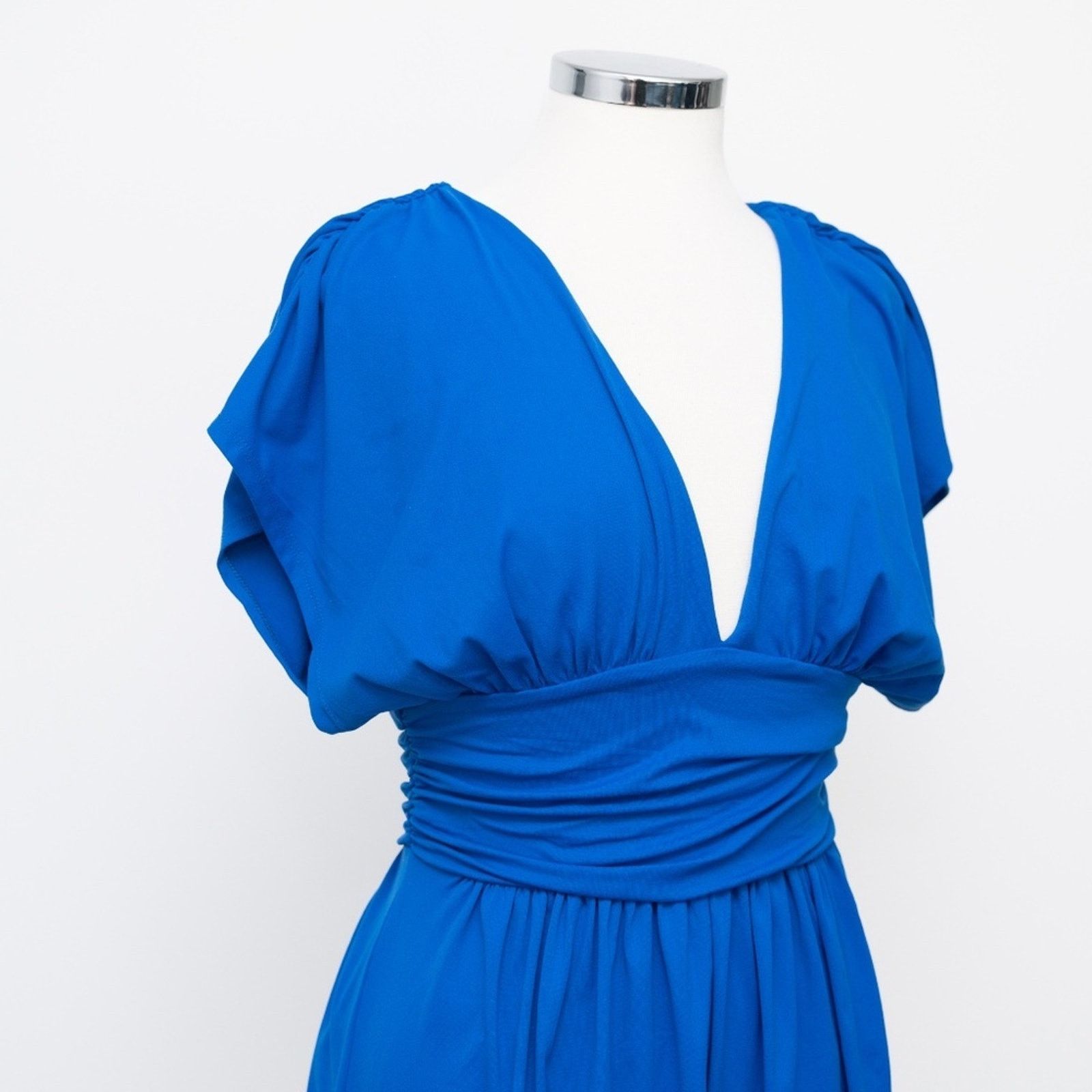 Susana Monaco Susana Monaco. Gathered V Neck Romper. Size 32" / US 10 / IT 46 - 10 Thumbnail