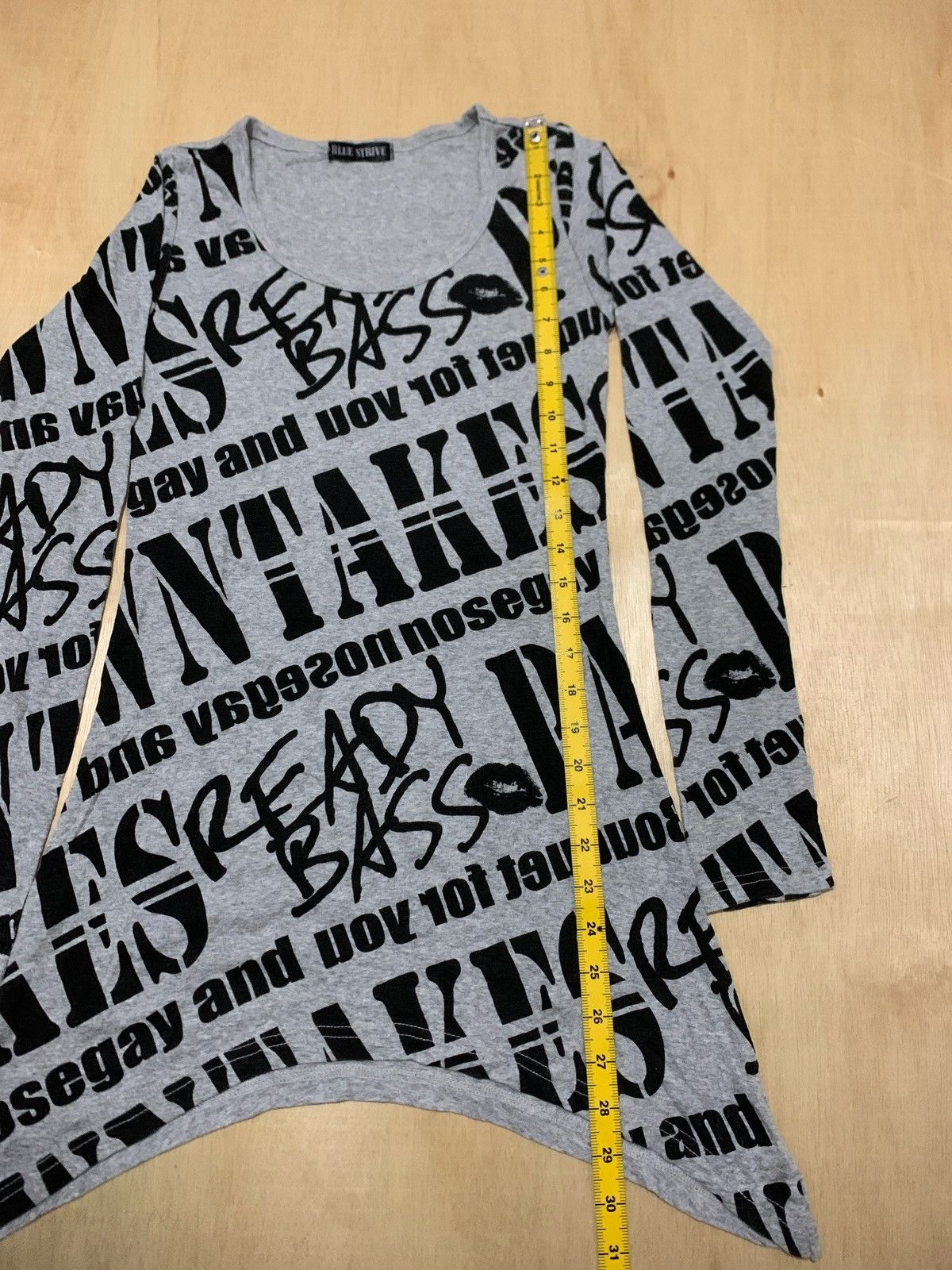 20471120 × If Six Was Nine × Japanese Brand Y2k Blue Strive Ready Bass Ifsixwasnine Punk style Size ONE SIZE - 12 Thumbnail