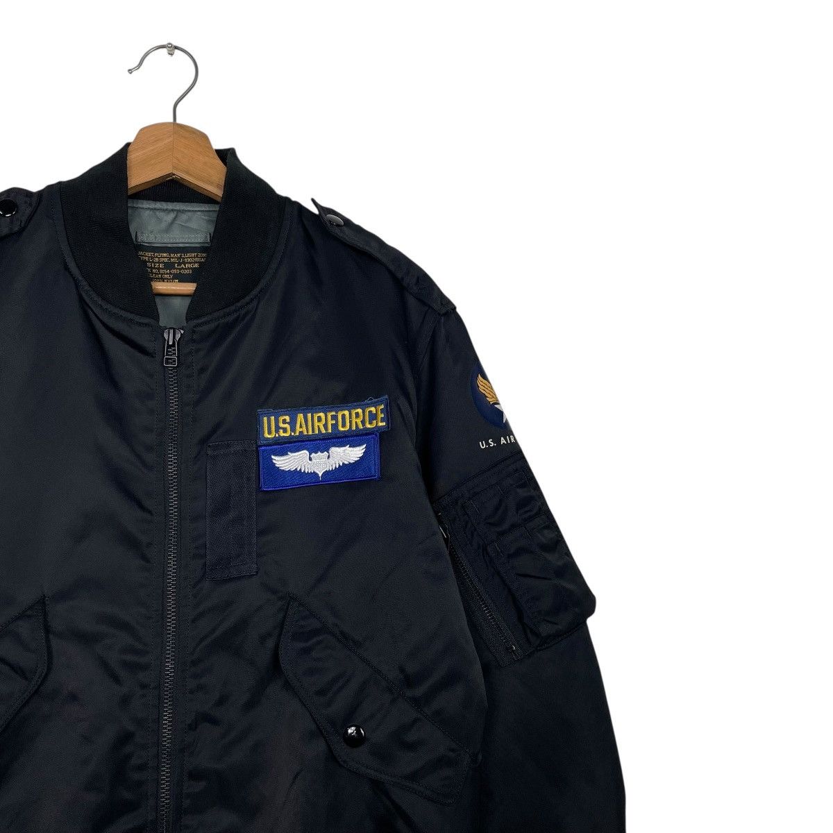 Japanese Brand US Air Force Military Type L-2B Bomber Jacket Size US M / EU 48-50 / 2 - 5 Thumbnail