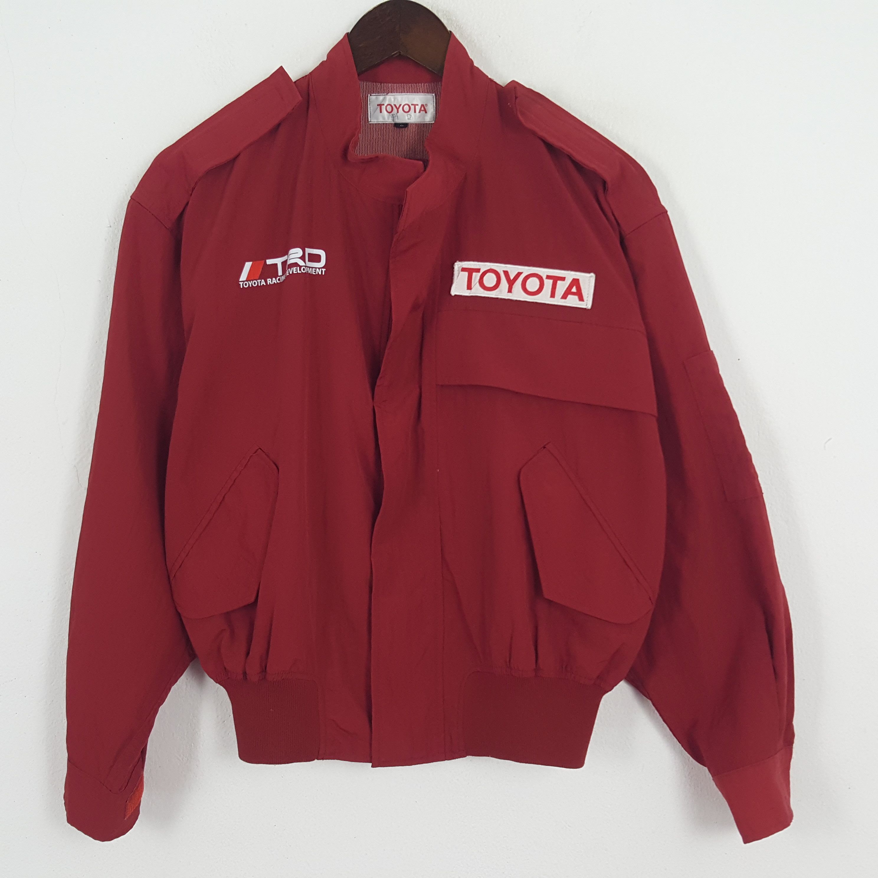 Japanese Brand × Vintage Vintage Toyota Racing Development Custom Art Bomber Jacket Size US M / EU 48-50 / 2 - 3 Thumbnail