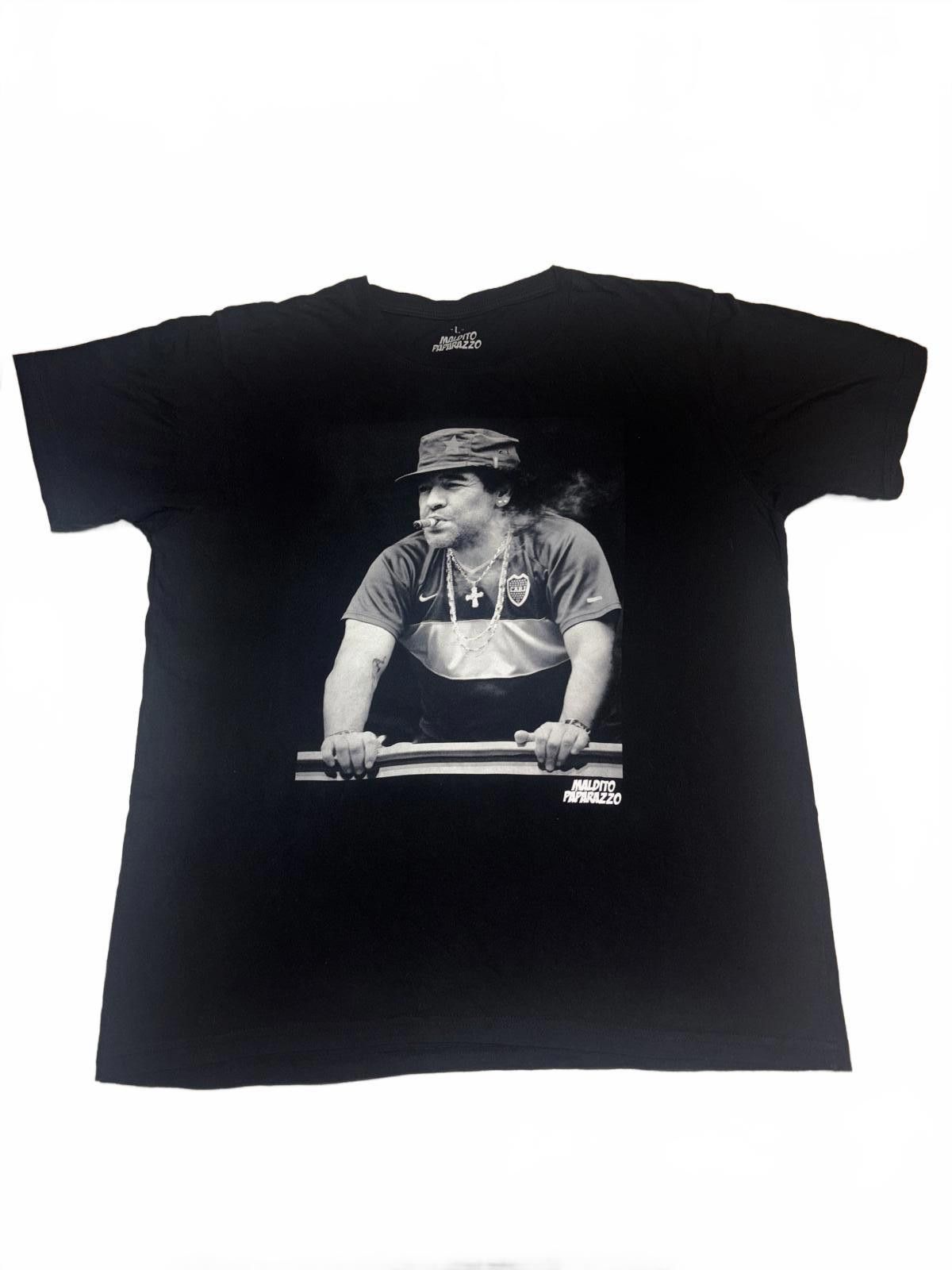 Designer Maldito Paparazzo Black T-Shirt Featuring Iconic Graphic Size US L / EU 52-54 / 3 - 1 Thumbnail