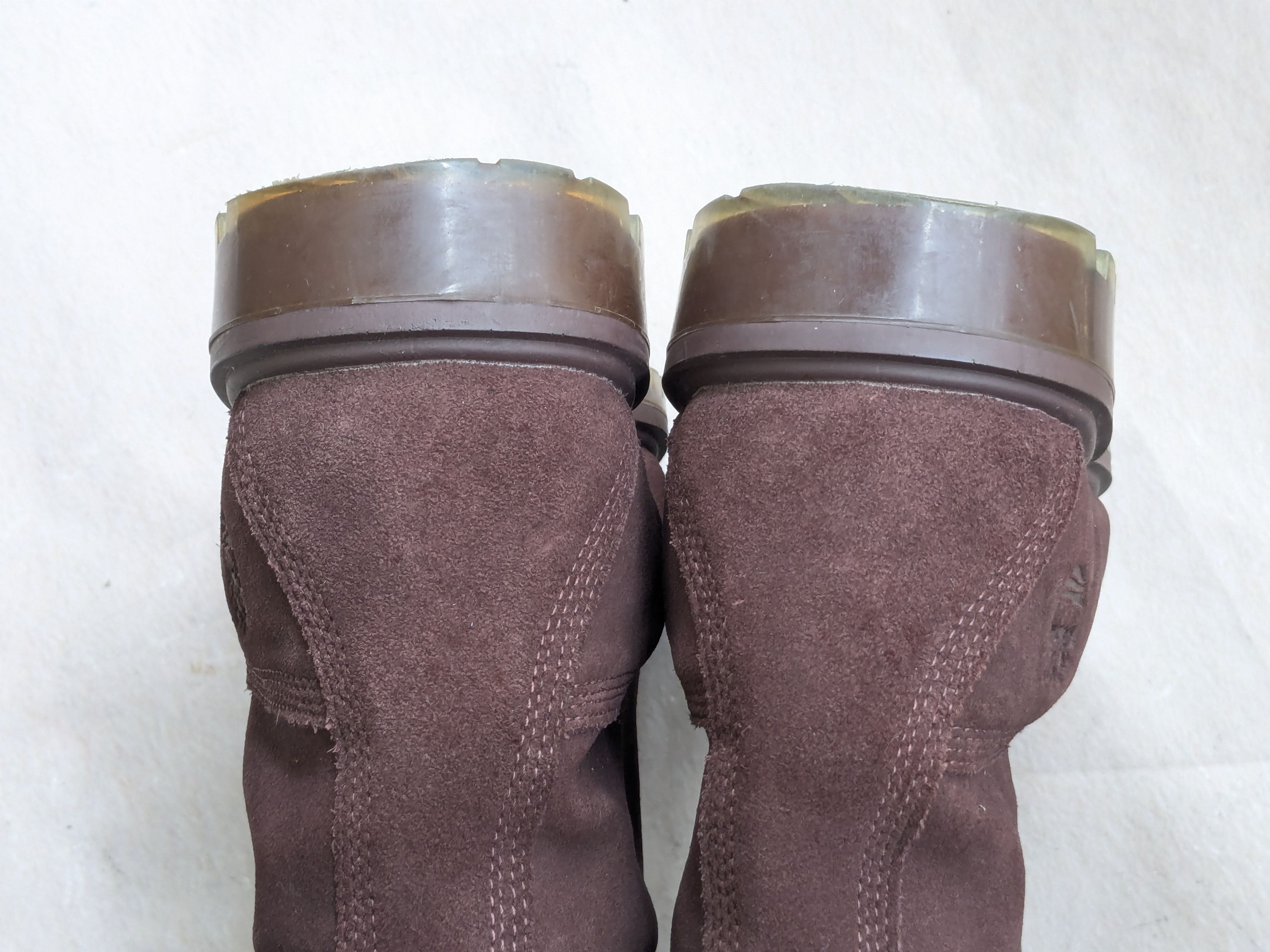 Timberland Timberland Boots Burgundy Suede Leather 10 M Suede Size US 10 / EU 43 - 16 Thumbnail