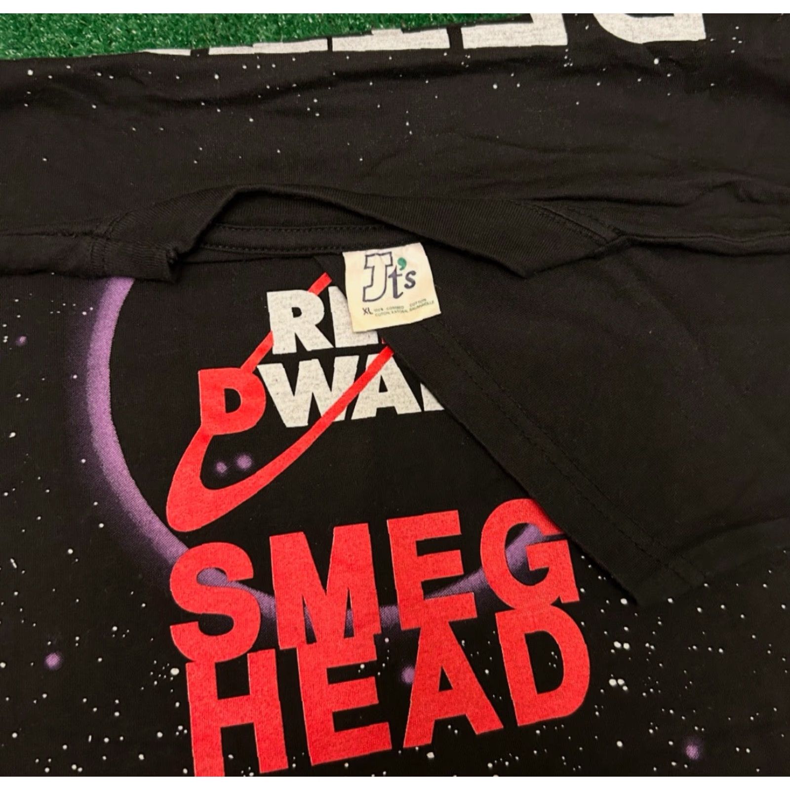 Vintage VINTAGE 90s Red Dwarf TV Movie Promo Smeg Head VTG Shirt Mens XL Size XL Black 90s Movie Sci-fi Mens Size US XL / EU 56 / 4 - 3 Thumbnail